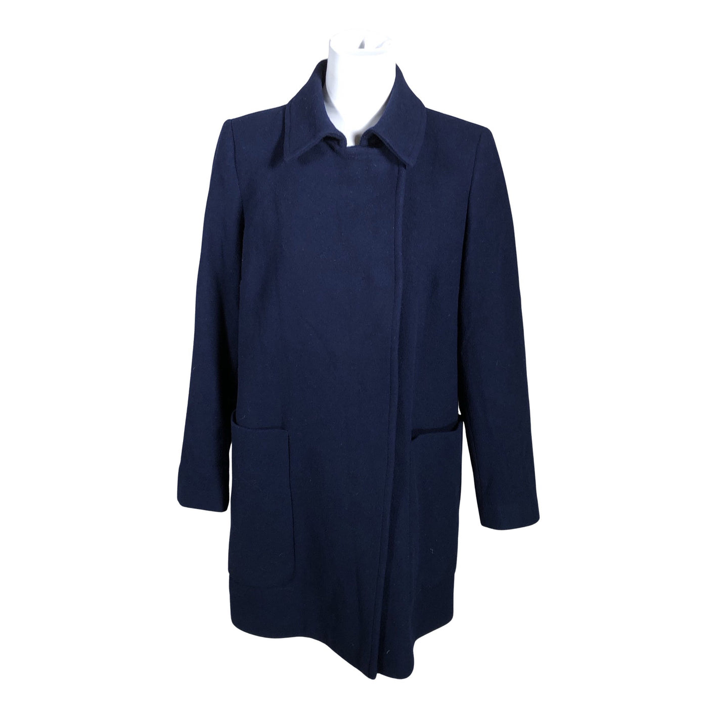 Naisten Benetton - Villakangastakki, koko 40 - Sininen (1)