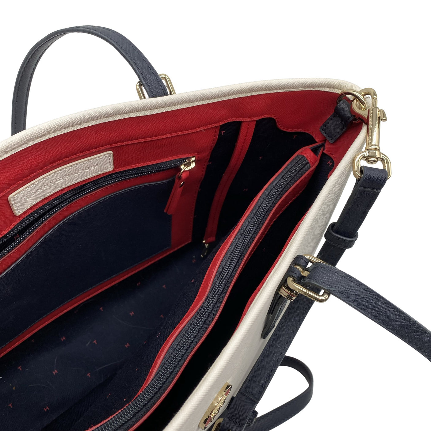 Naisten Tommy Hilfiger - Käsilaukku, koko Maxi - Valkoinen (2)