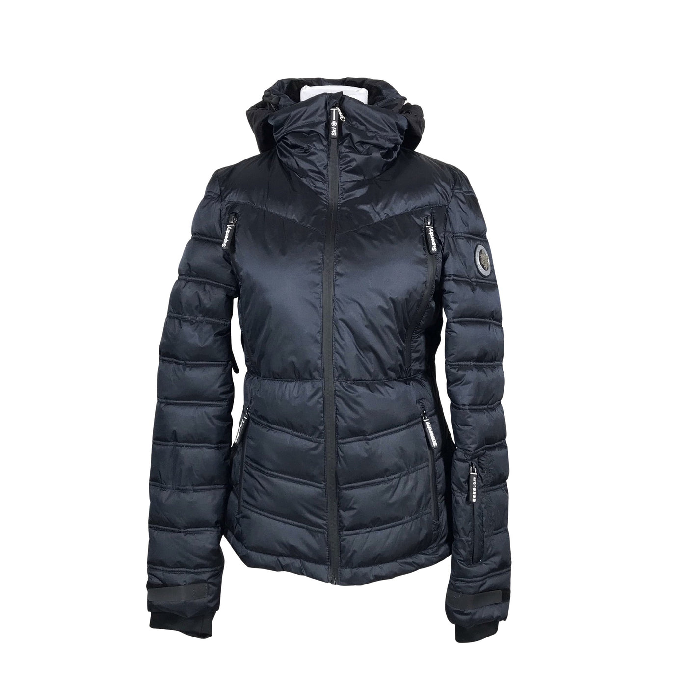 Naisten Superdry - Toppatakki, koko 34 - Musta (1)