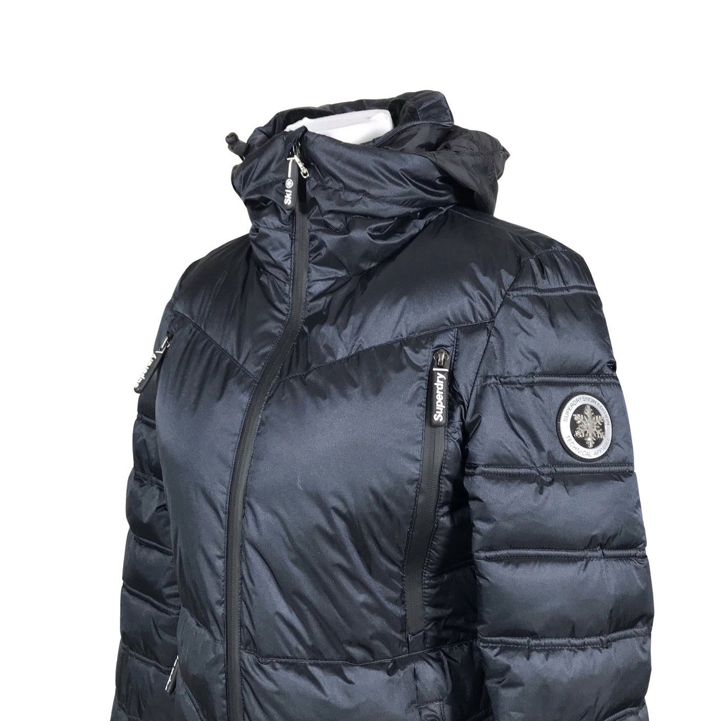 Naisten Superdry - Toppatakki, koko 34 - Musta (2)