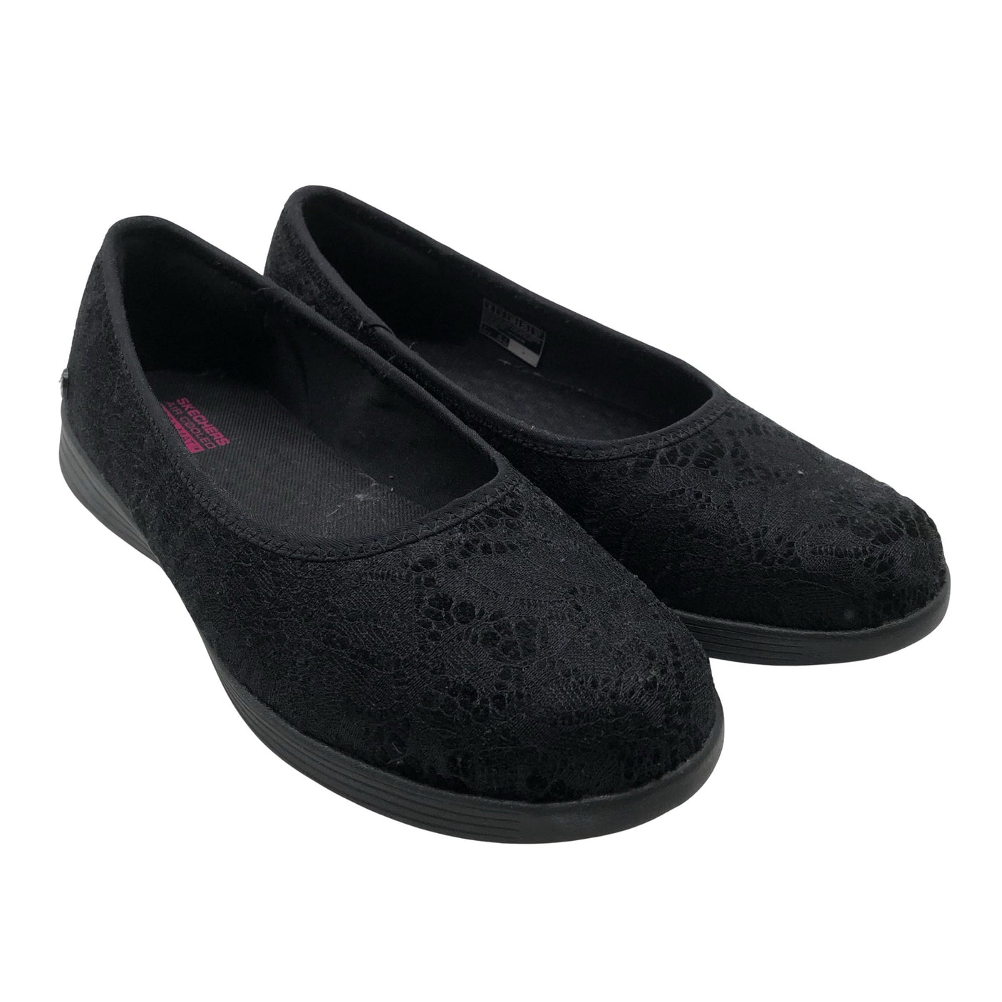 Naisten Skechers - Ballerinat, koko 38 - Musta (2)