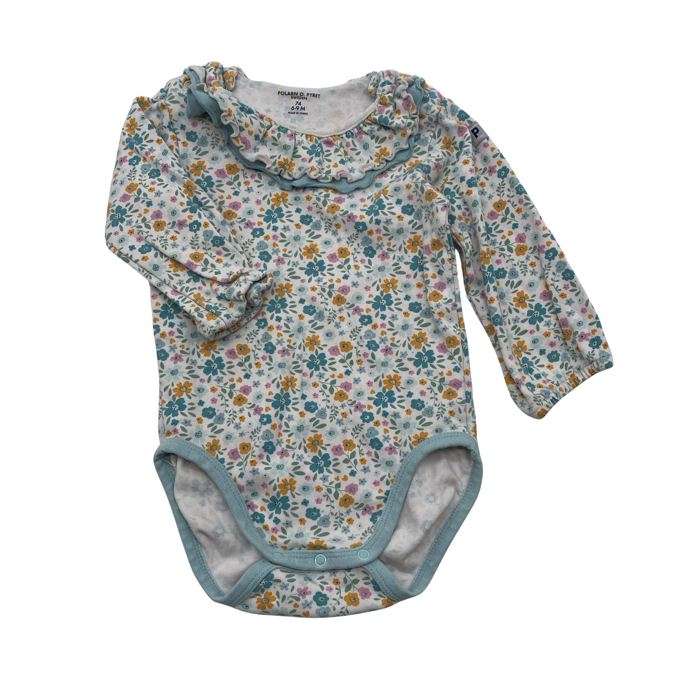 Tyttöjen Polarn O. Pyret - Body, koko 68 - 74 - Valkoinen (1)