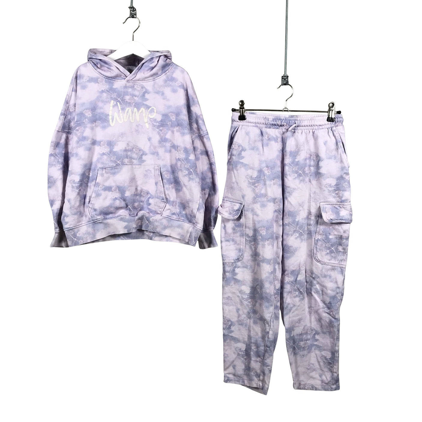 Tyttöjen Warp - Collegeasu, koko 146 - 152 - Violetti (1)