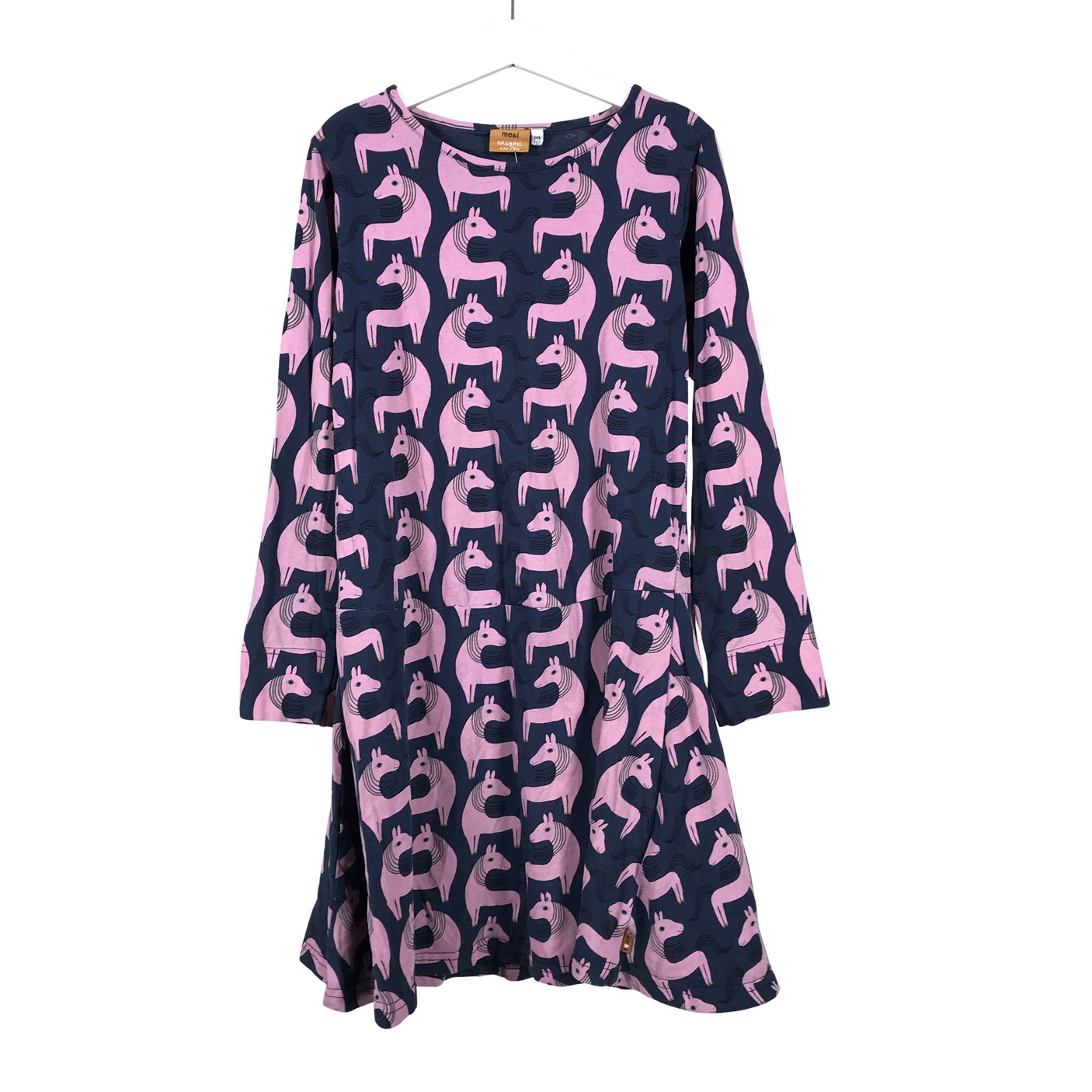 Tyttöjen me&i - Trikoomekko, koko 146 - 152 - Sininen (1)