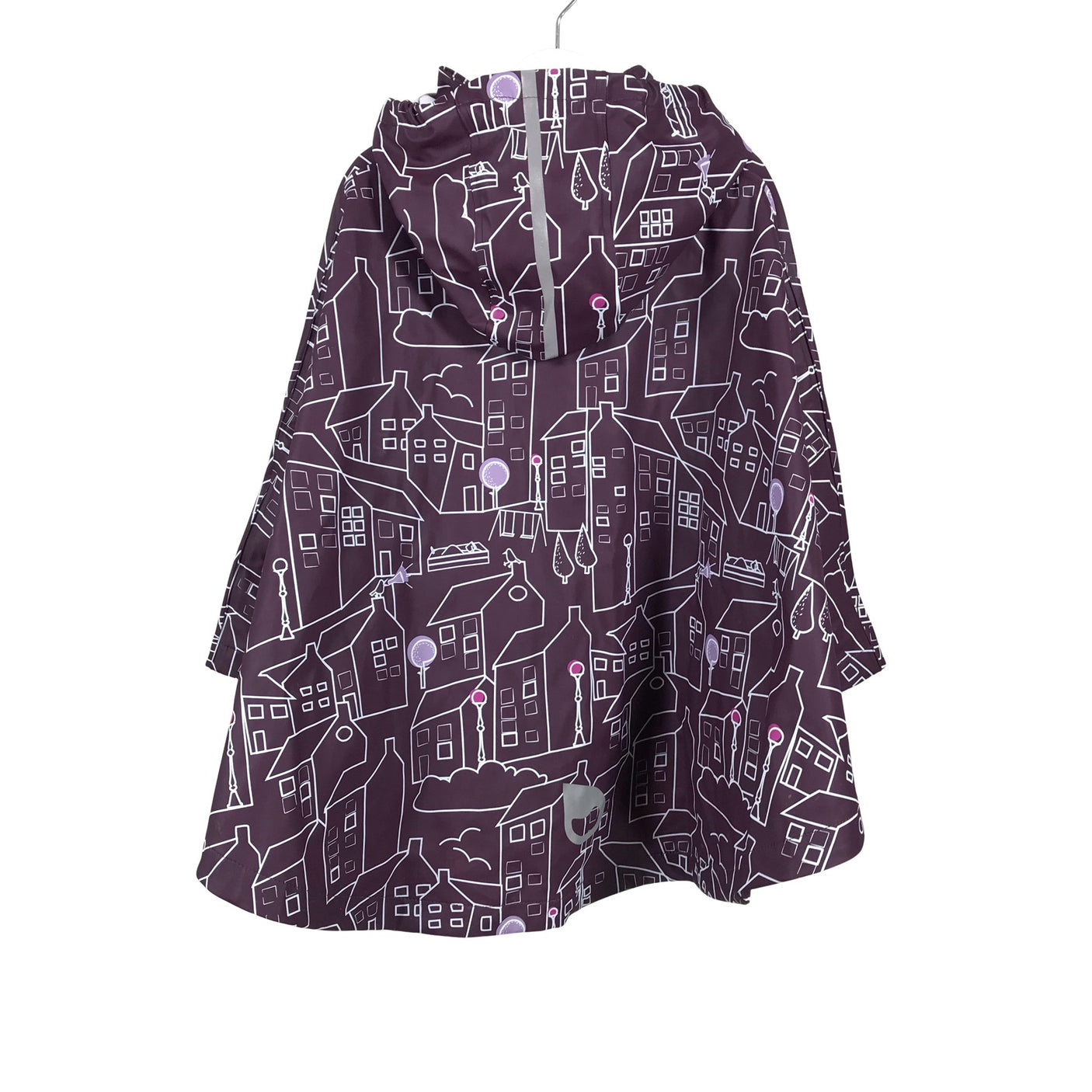 Tyttöjen Reima - Sadetakki, koko 110 - 116 - Violetti (2)
