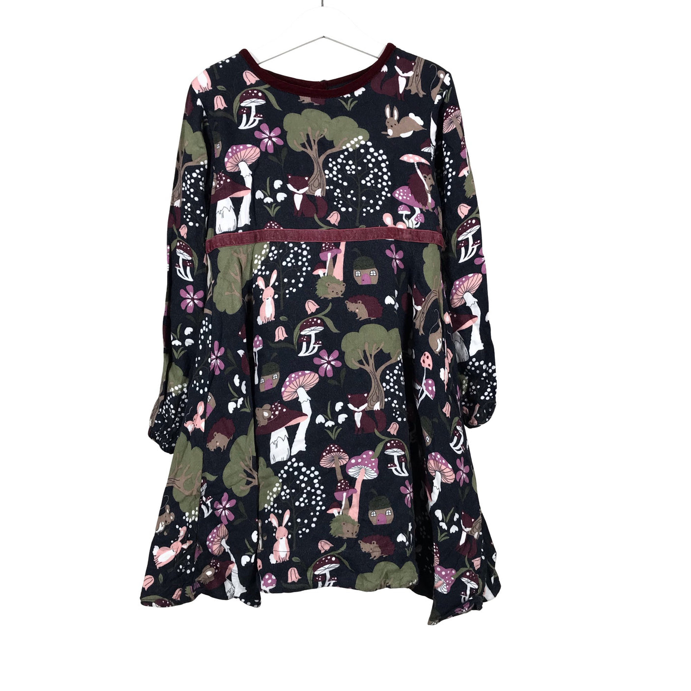 Tyttöjen Polarn O. Pyret - Kangasmekko, koko 122 - 128 - Sininen (1)