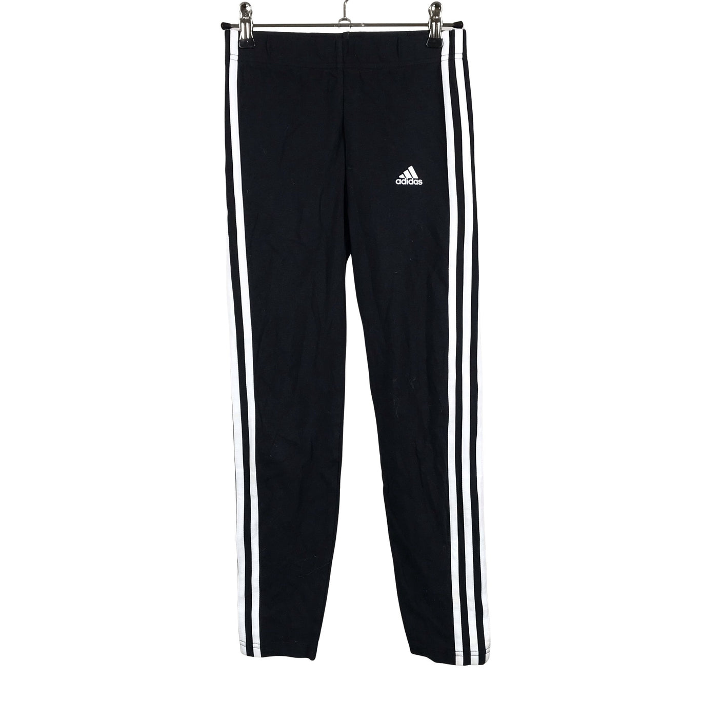 Tyttöjen Adidas - Leggingsit, koko 140 - 146 - Musta (1)