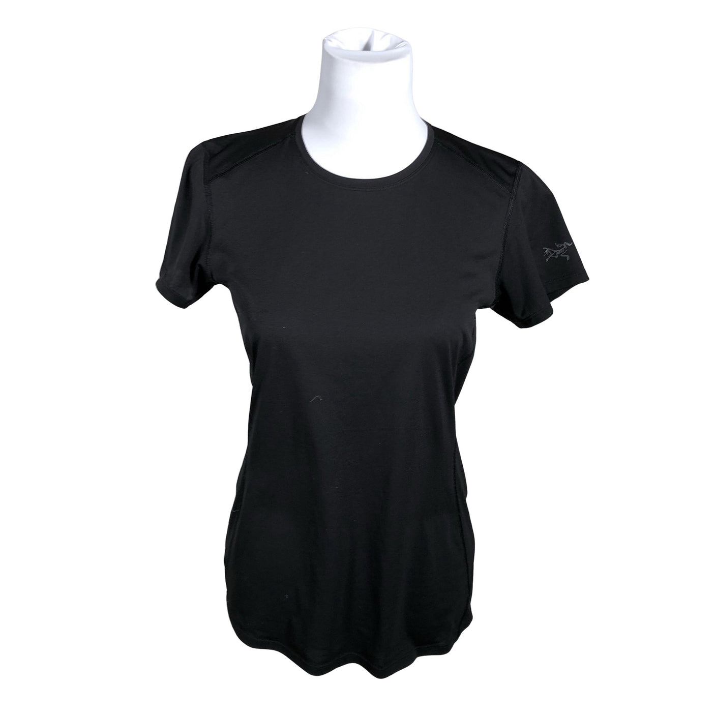 Naisten Arc'teryx - Urheilupaita, lyhyet hihat, koko 38 - Musta (1)
