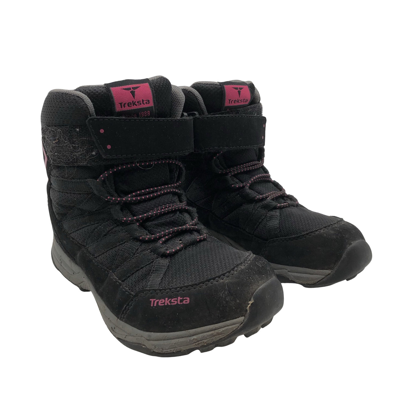 Unisex Treksta - Talvikengät, koko 31 - Musta (2)