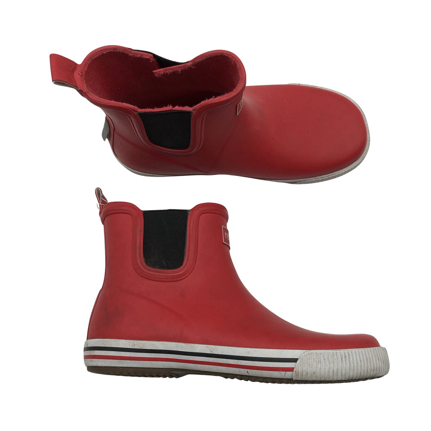 Unisex Reima - Kumisaappaat, koko 33 - Punainen (1)