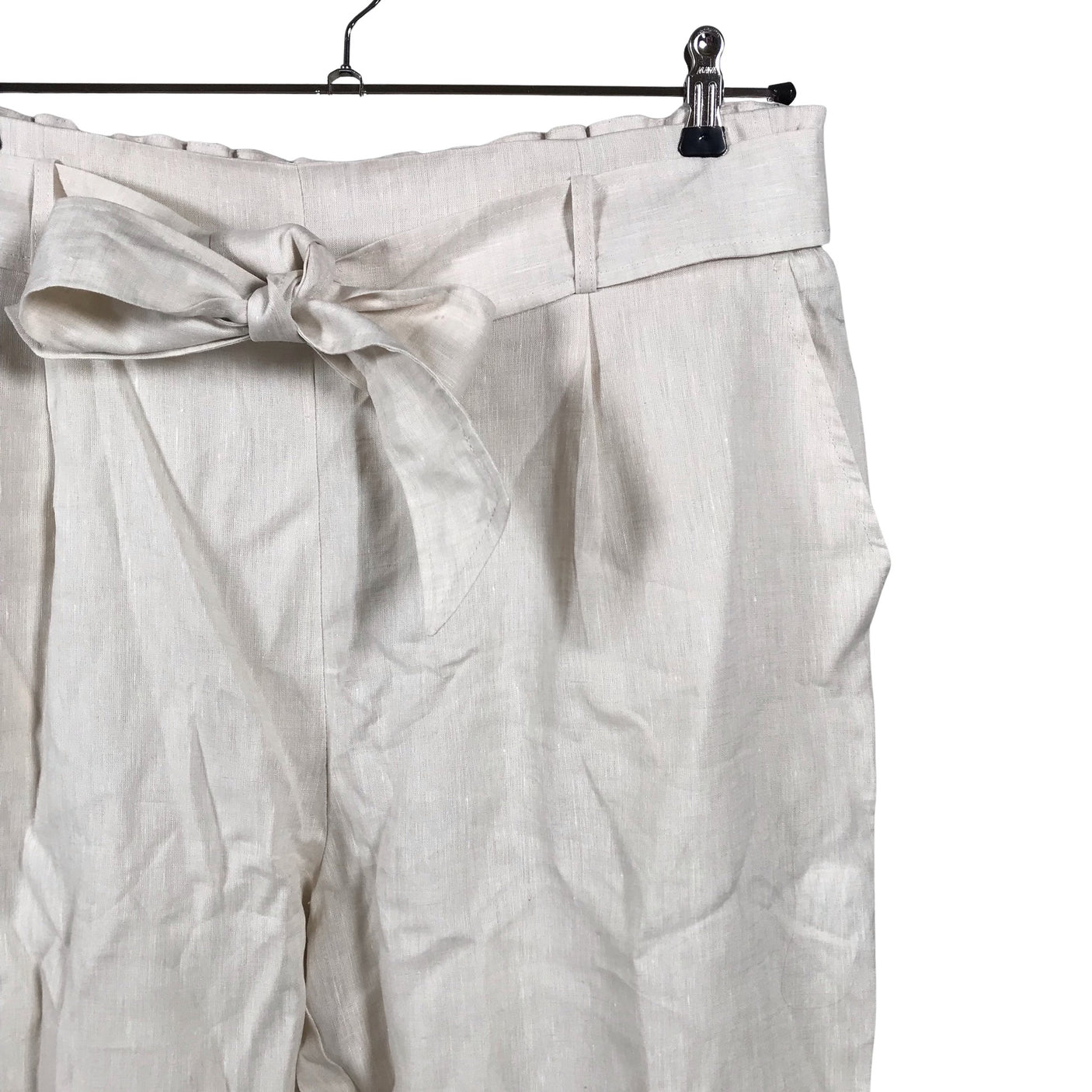 Naisten Balmuir - Kangashousut, koko 42 - Beige (2)