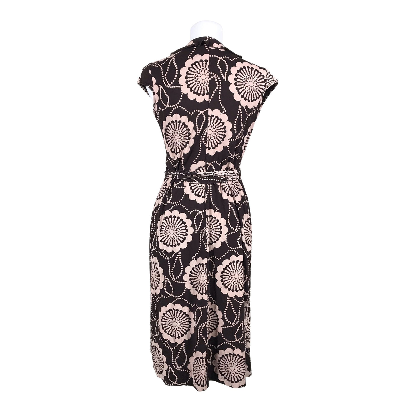 Naisten Nanso - Trikoomekko, koko 38 - Ruskea (2)