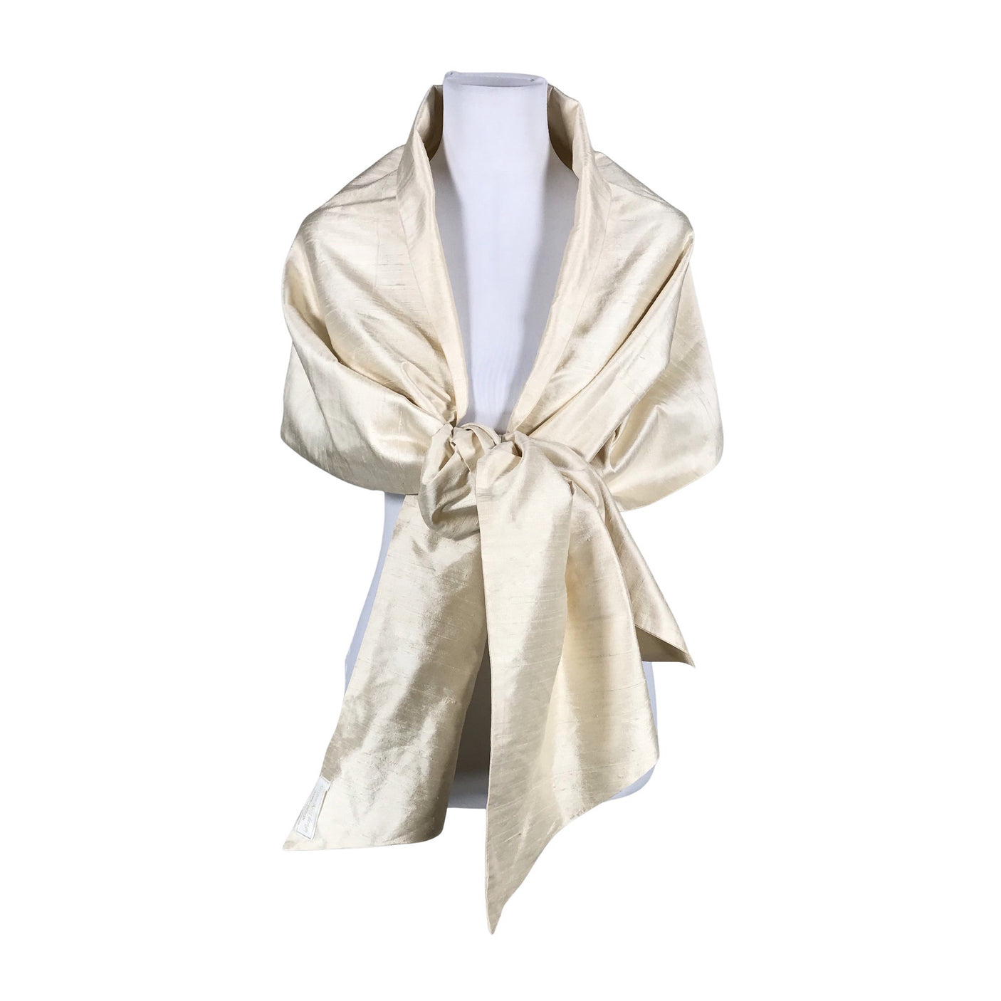 Naisten Kirsten Krog Design - Hartiahuivi, koko Maxi - Beige (1)