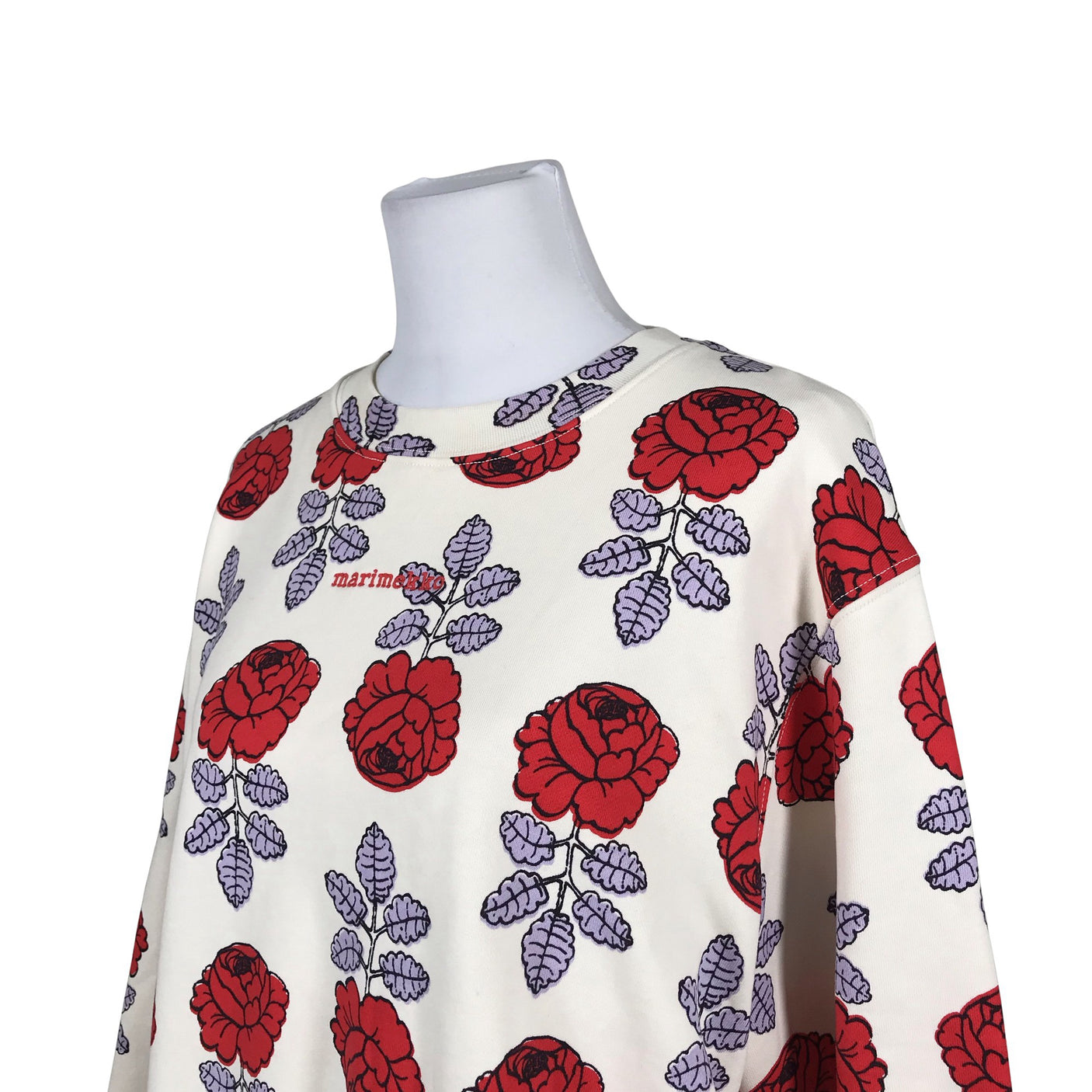 Naisten Marimekko - Collegepaita, koko 40 - Beige (2)
