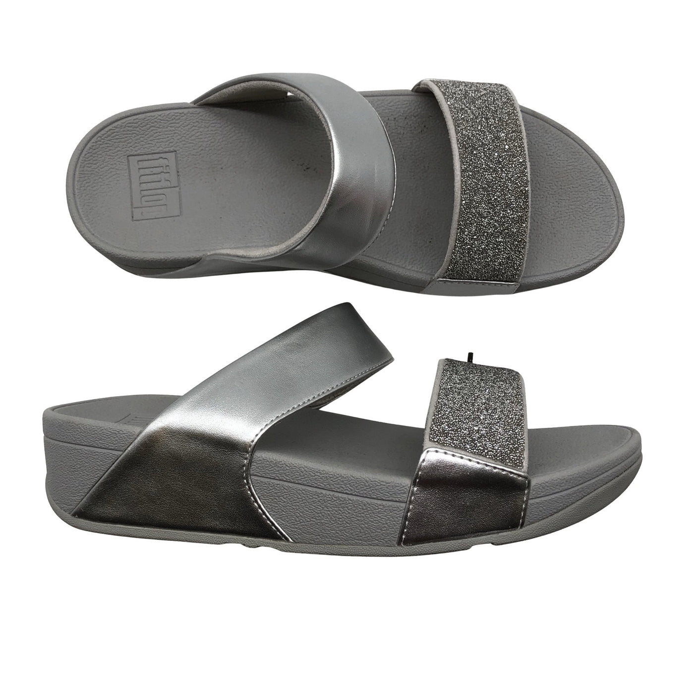 Naisten Fitflop - Rantasandaalit, koko 38 - Harmaa (1)