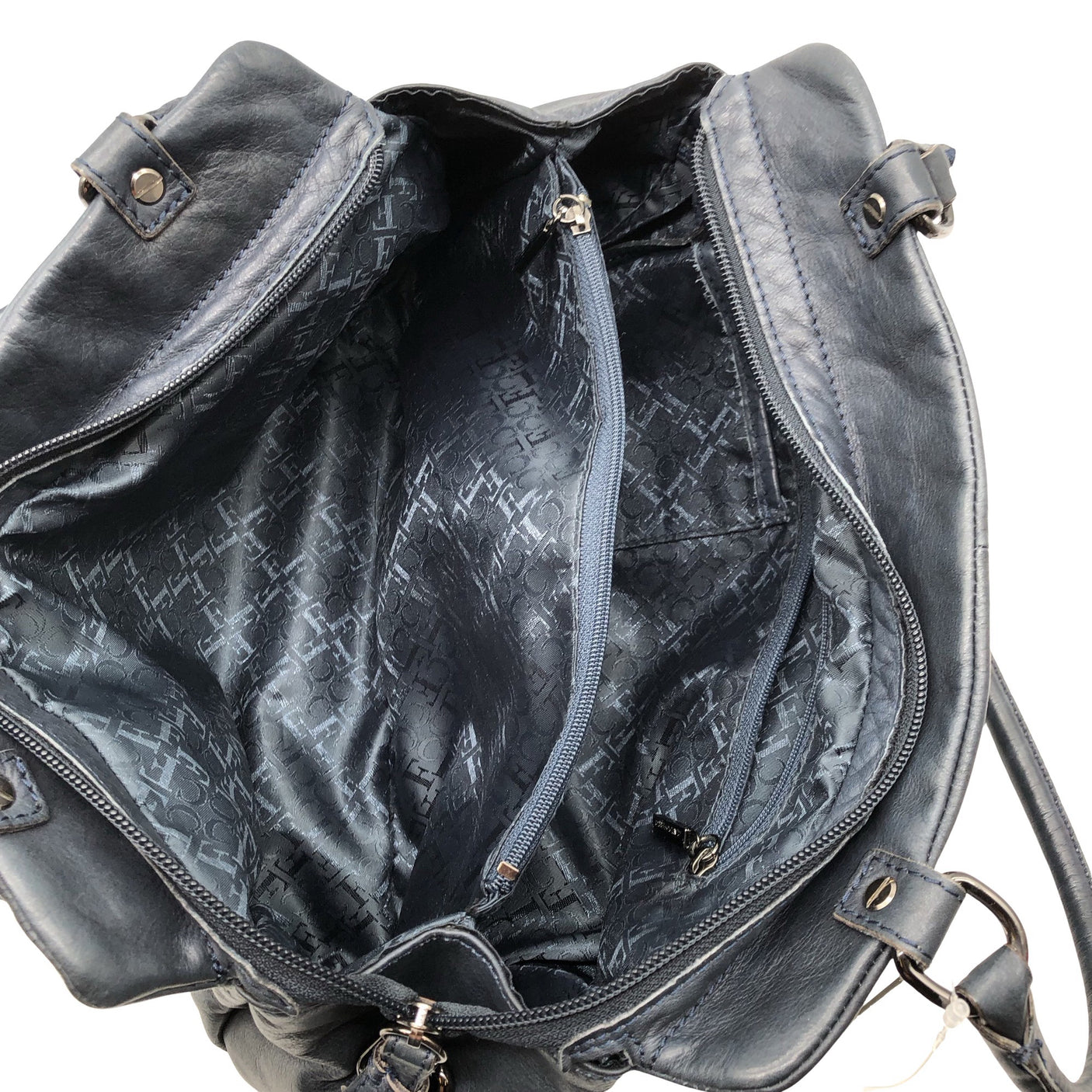 Naisten Claudio Ferrici - Käsilaukku, koko Midi - Sininen (2)