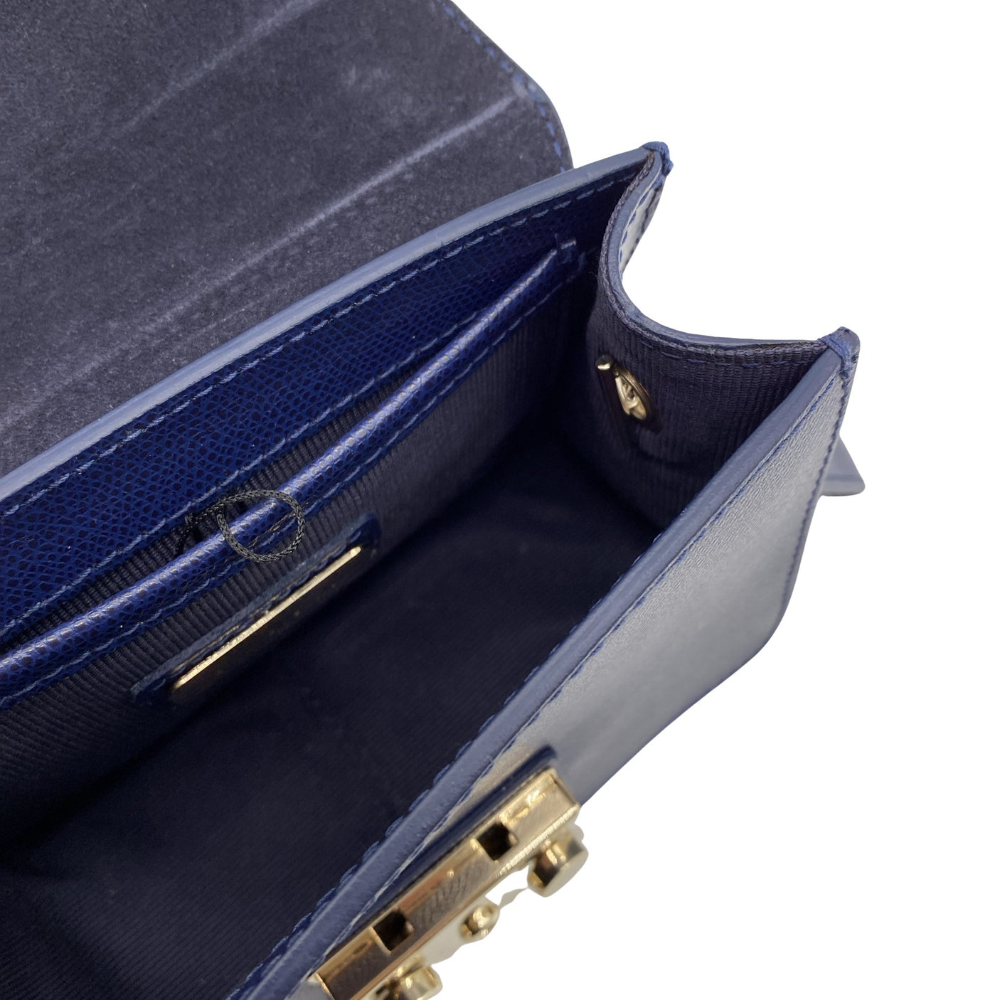 Naisten Furla - Olkalaukku, koko Mini - Sininen (3)