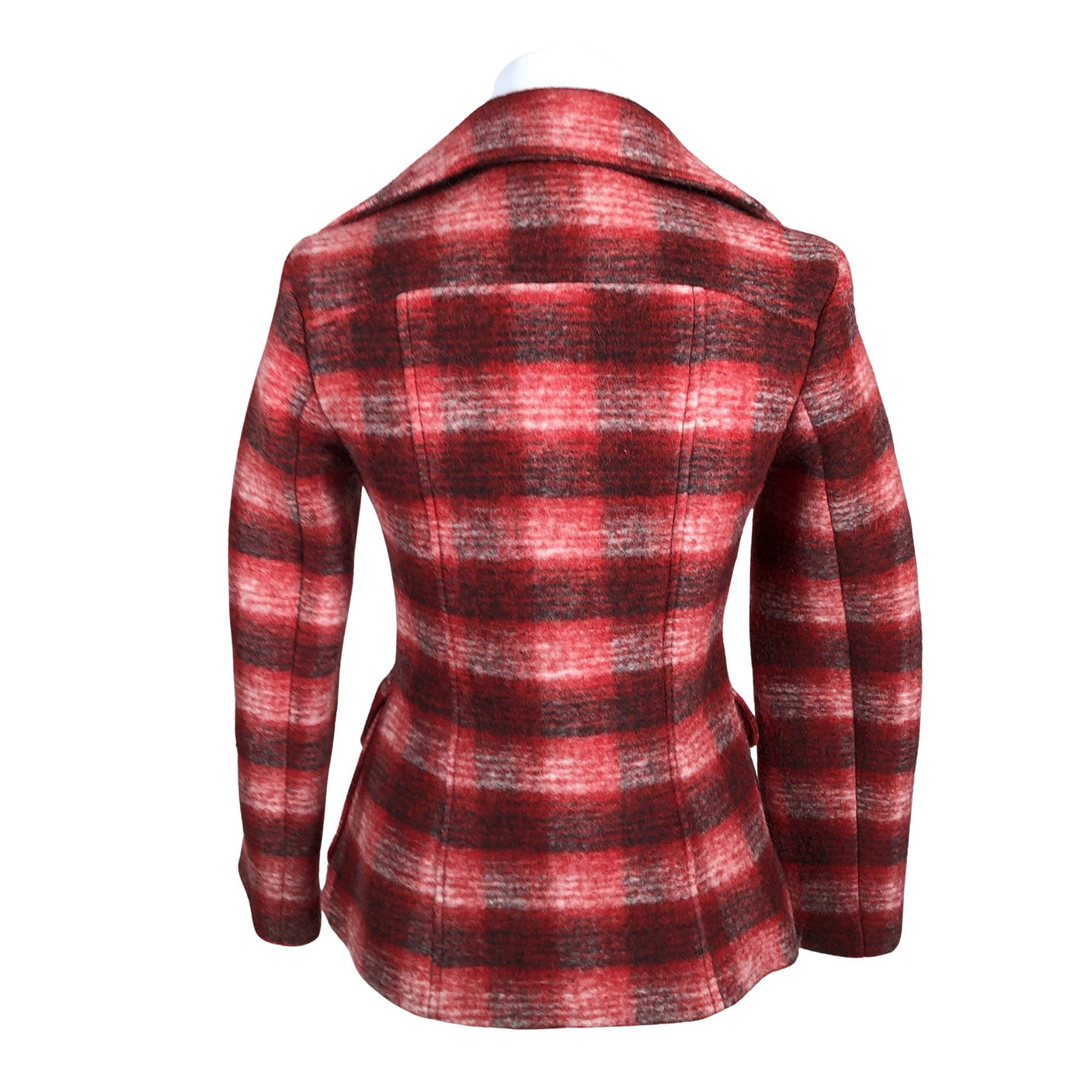 Naisten Mötivi - Villakangastakki, koko 36 - Punainen (2)