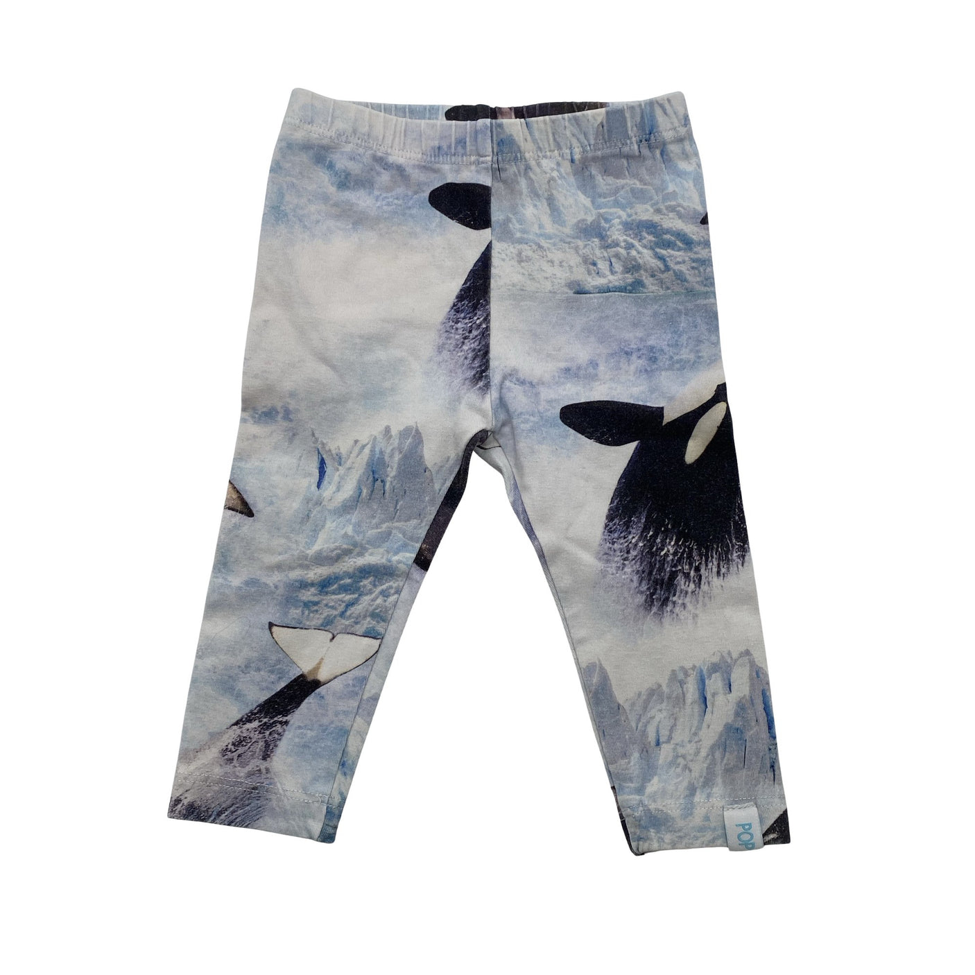 Tyttöjen Pop & Co Helsinki - Leggingsit, koko 56 - 62 - Vaaleansininen (1)