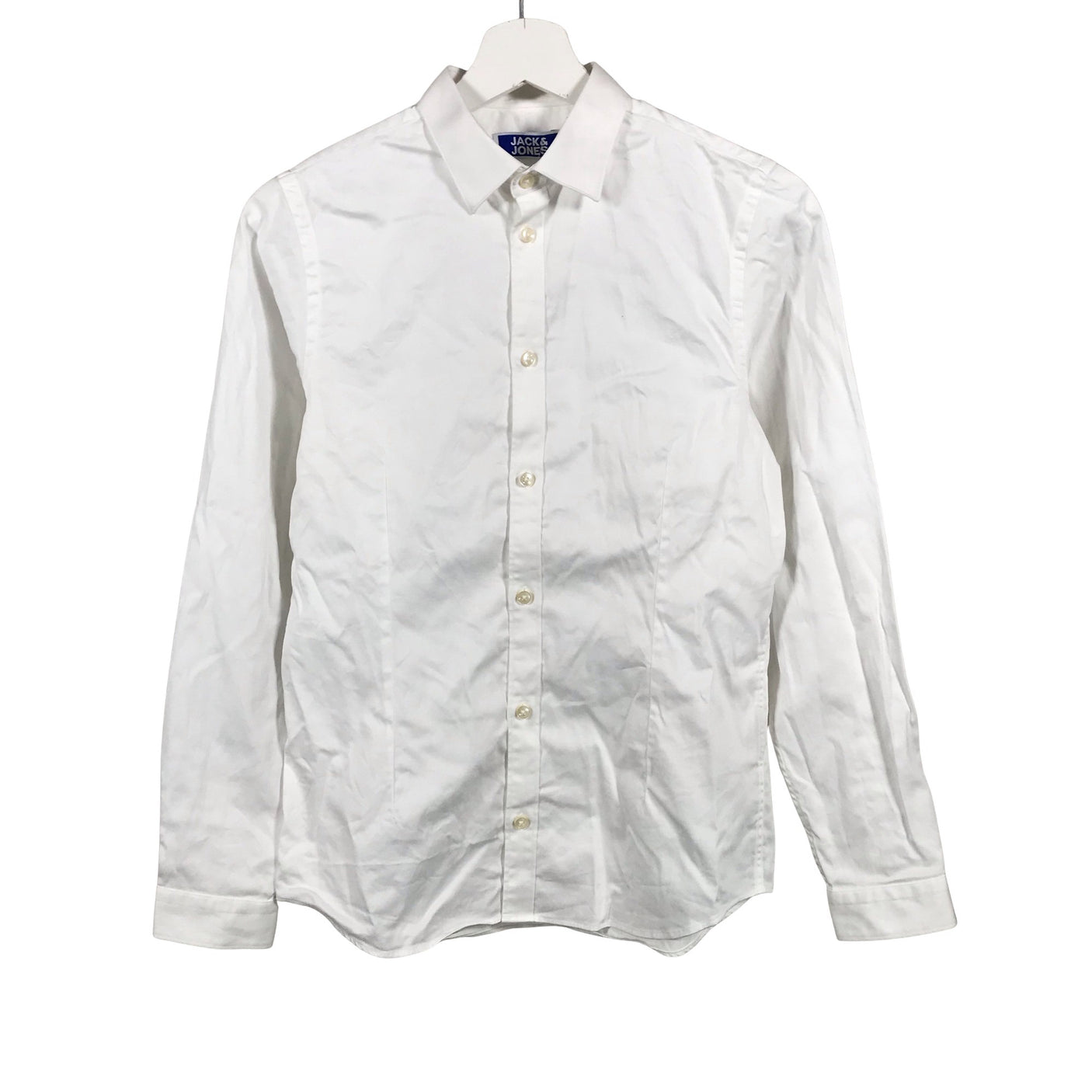 Poikien Jack & Jones - Kauluspaita, koko 158 - 164 - Valkoinen (1)