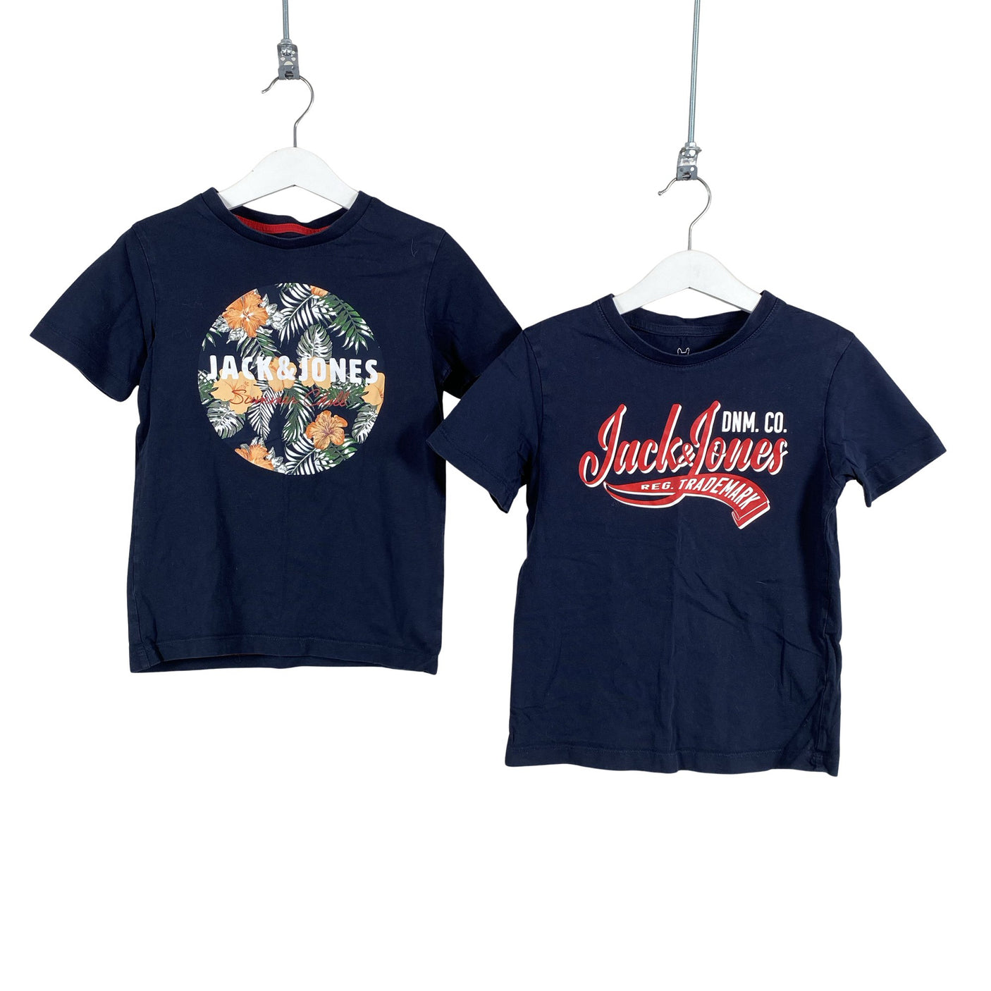 Unisex Jack & Jones - T-paita, koko 122 - 128 - Sininen (1)