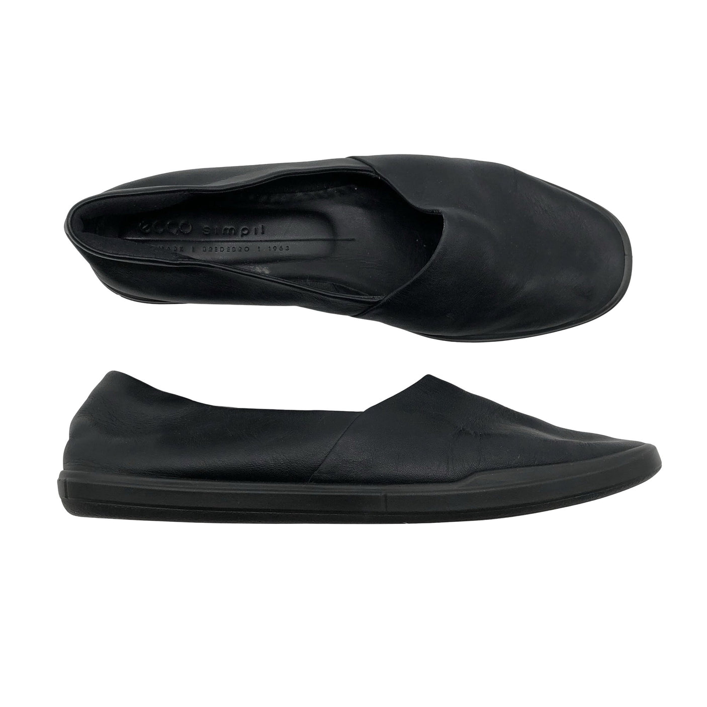 Naisten Ecco - Ballerinat, koko 39 - Musta (1)