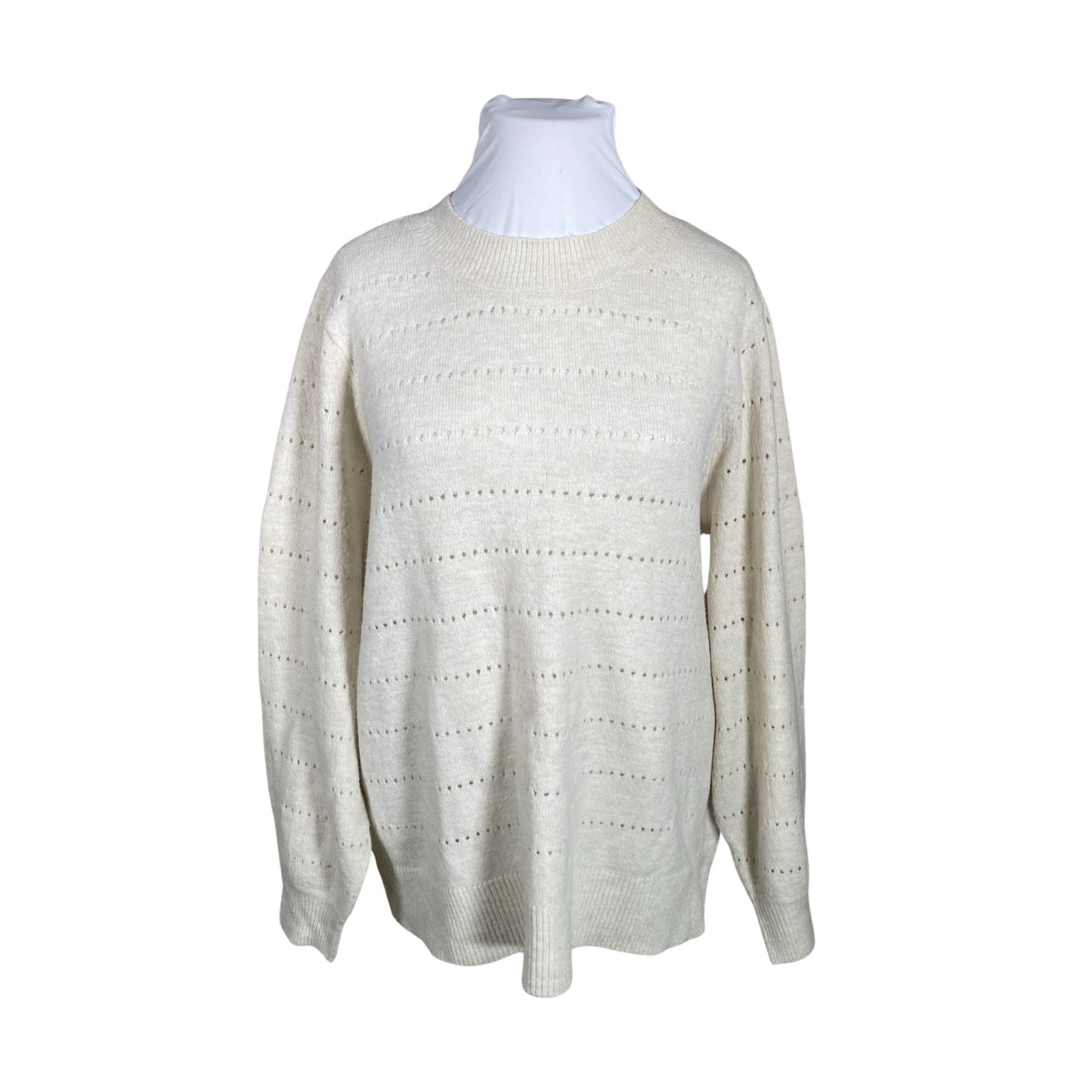 Naisten Zizzi - Neulepaita, koko 46 - Beige (1)