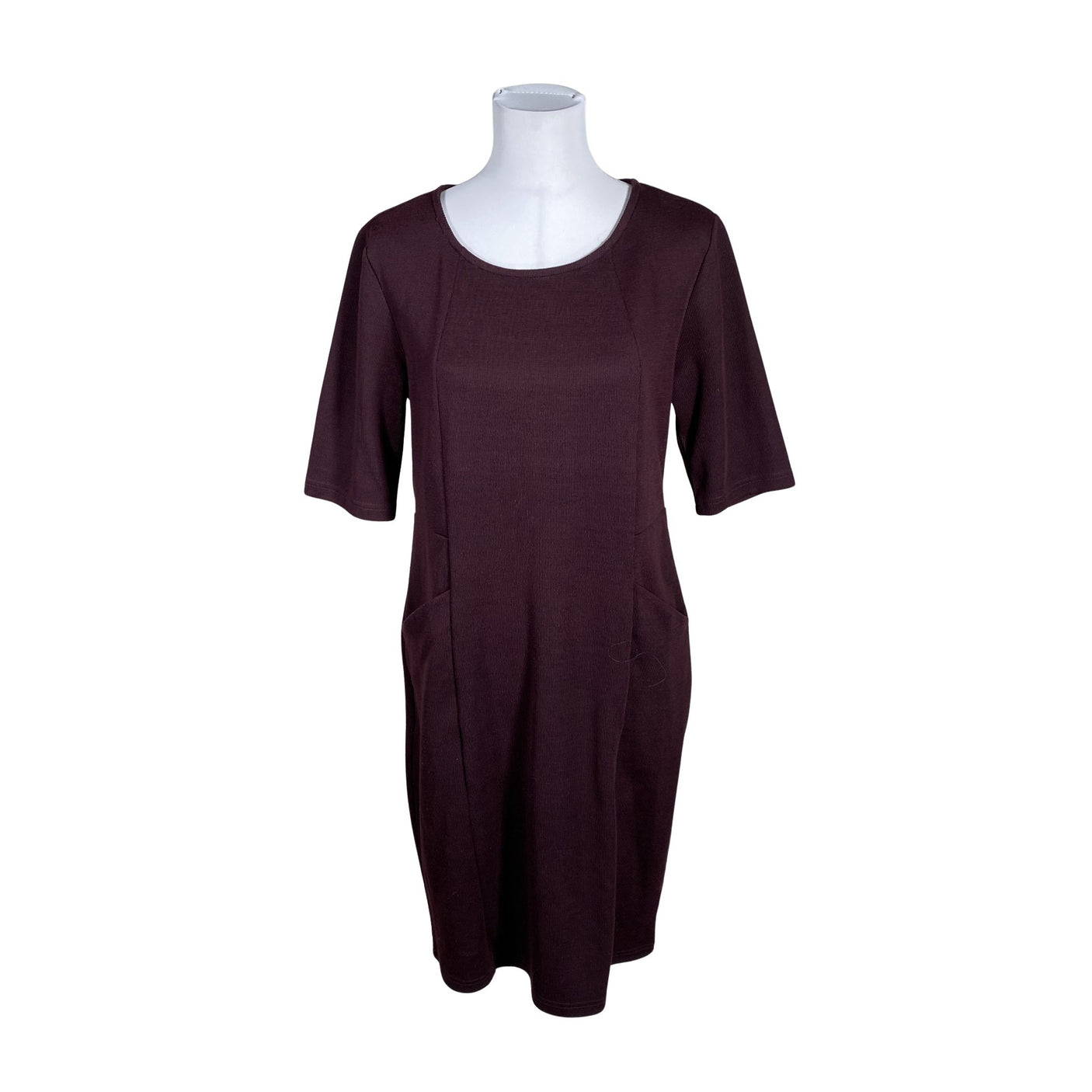 Naisten b.Young - Trikoomekko, koko 40 - Viininpunainen (1)