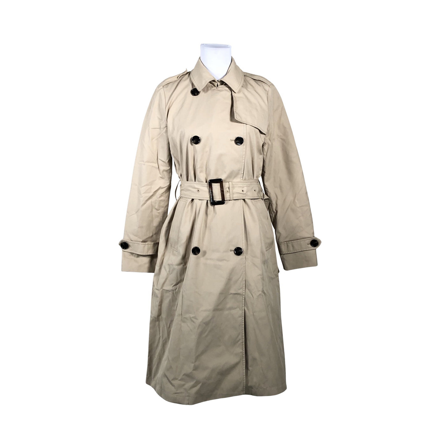 Naisten Essentials by Stockmann - Trenssitakki, koko 34 - Beige (1)