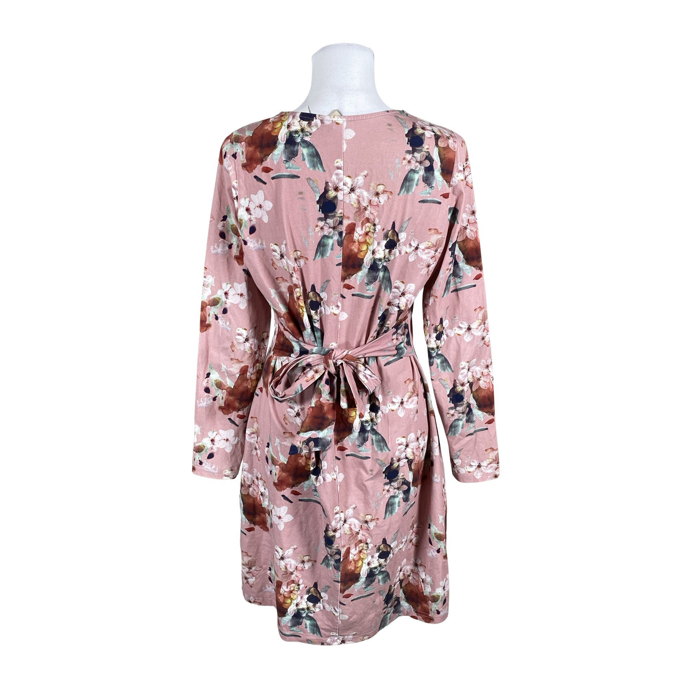 Naisten Kaiko - Trikoomekko, koko 38 - Vaaleanpunainen (2)