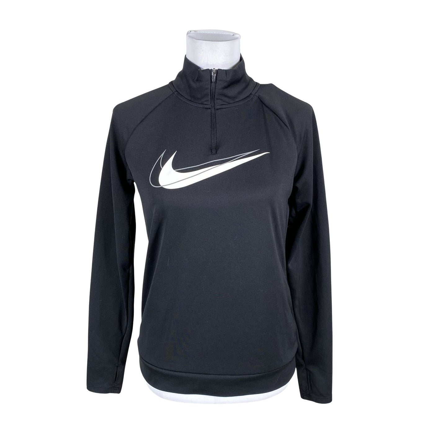 Naisten Nike - Urheilupaita, pitkät hihat, koko 34 - Musta (1)