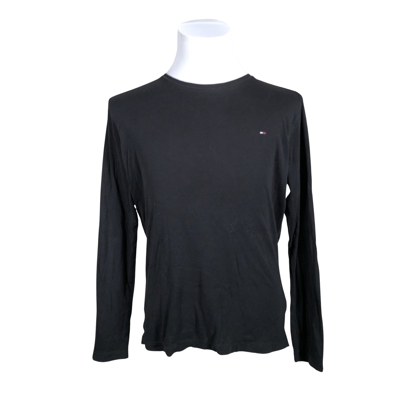 Miesten Tommy Jeans (Tommy Hilfiger) - Trikoopaita, koko L - Musta (1)
