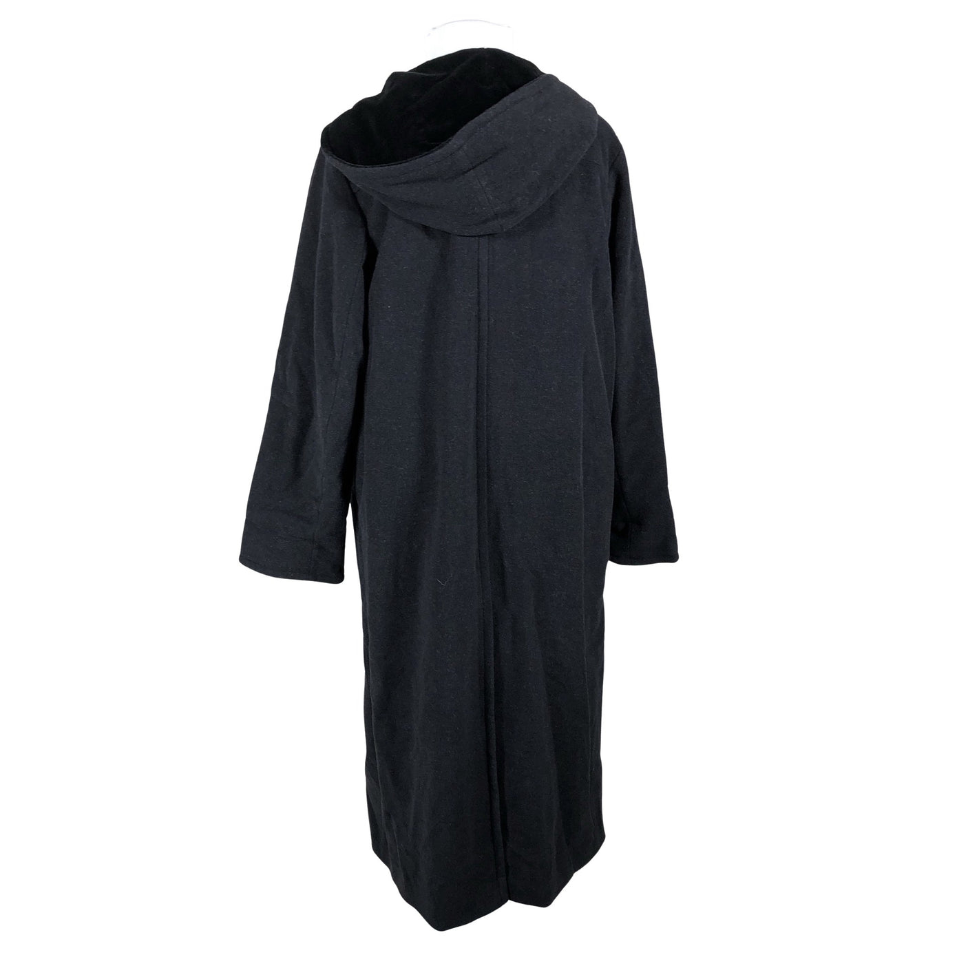 Naisten Master-Coat - Villakangastakki, koko 42 - Musta (2)