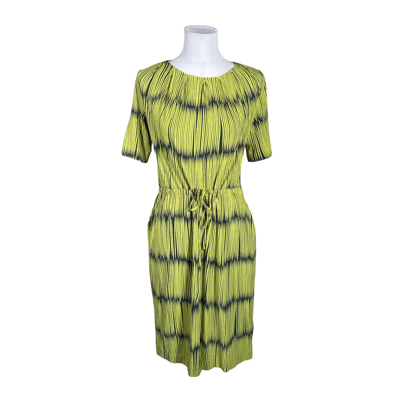 Naisten Marimekko - Trikoomekko, koko 36 - Keltainen (1)