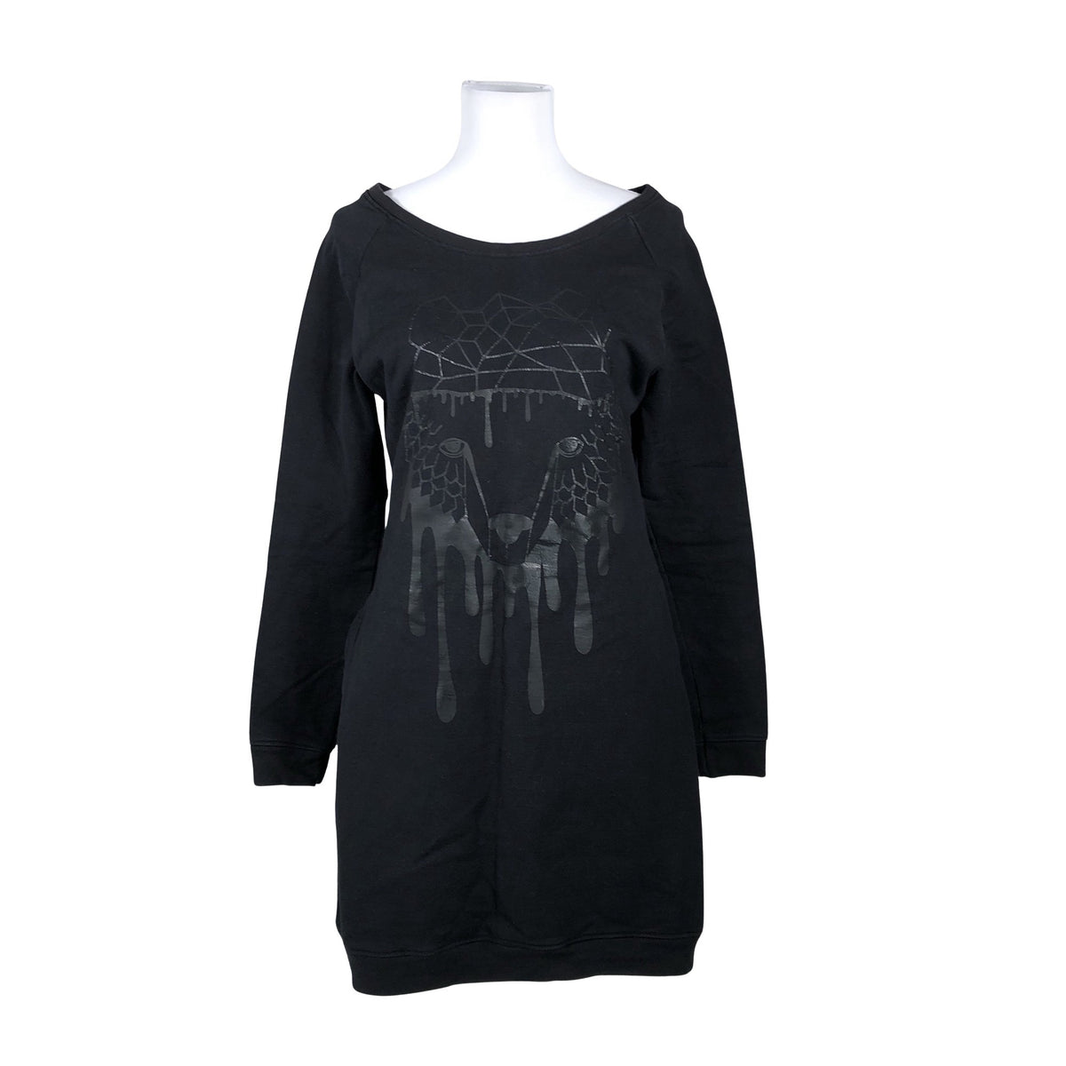 Naisten Uhana Design - Collegemekko, koko 40 - Musta (1)