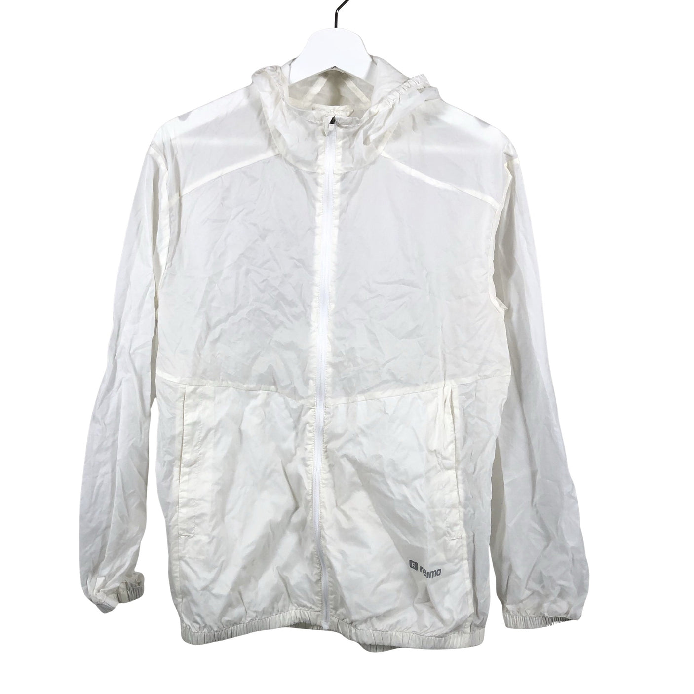 Unisex Reima - Ulkoilutakki, koko 152 - 158 - Valkoinen (1)