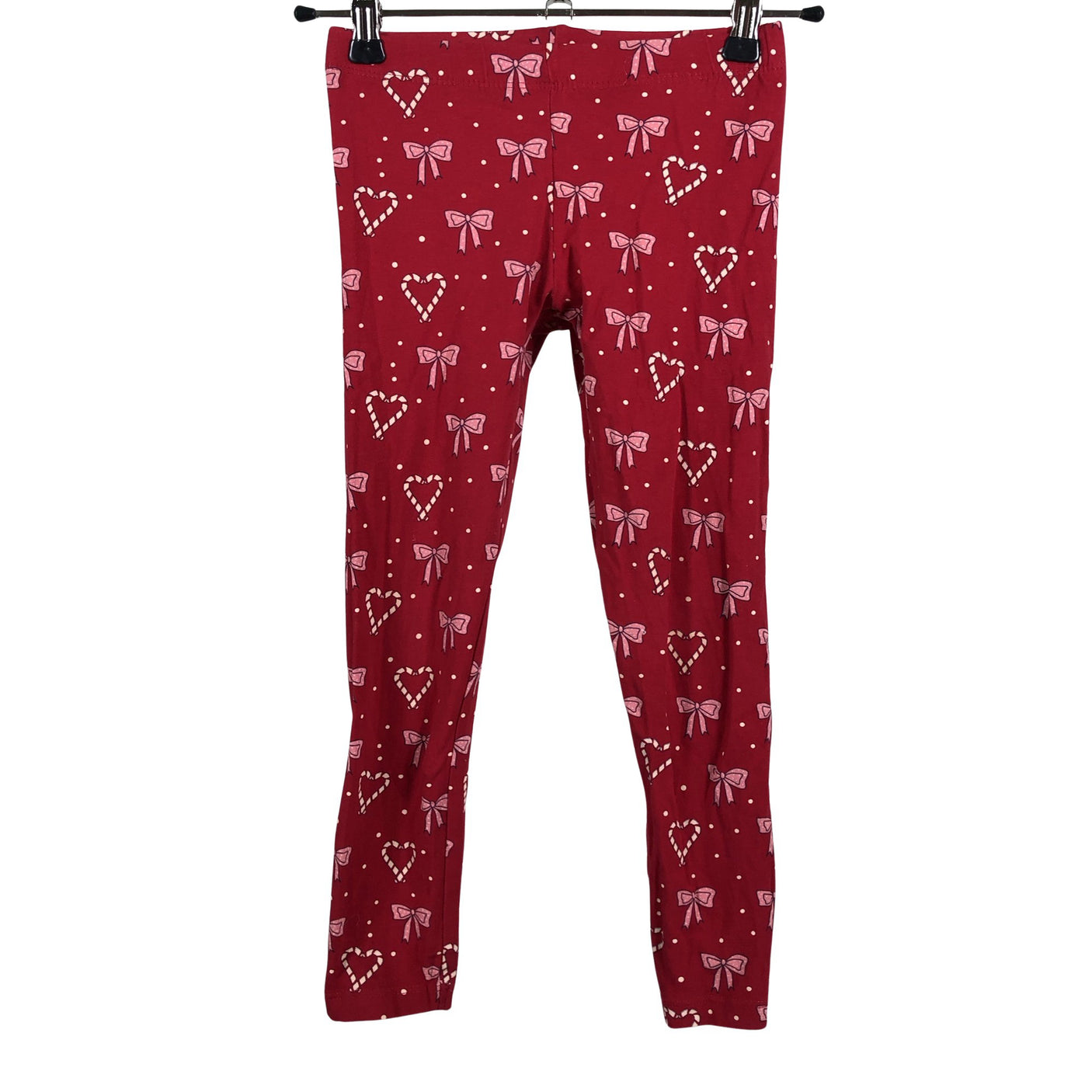 Tyttöjen Name It - Leggingsit, koko 104 - 110 - Punainen (1)