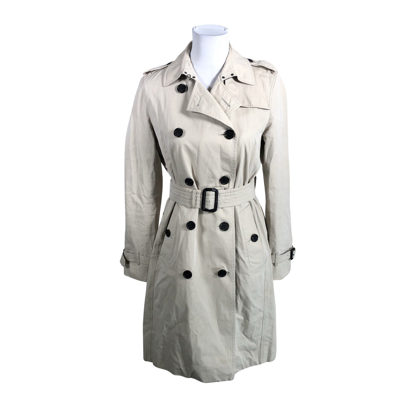 Naisten Burberry - Trenssitakki, koko 36 - Beige (1)