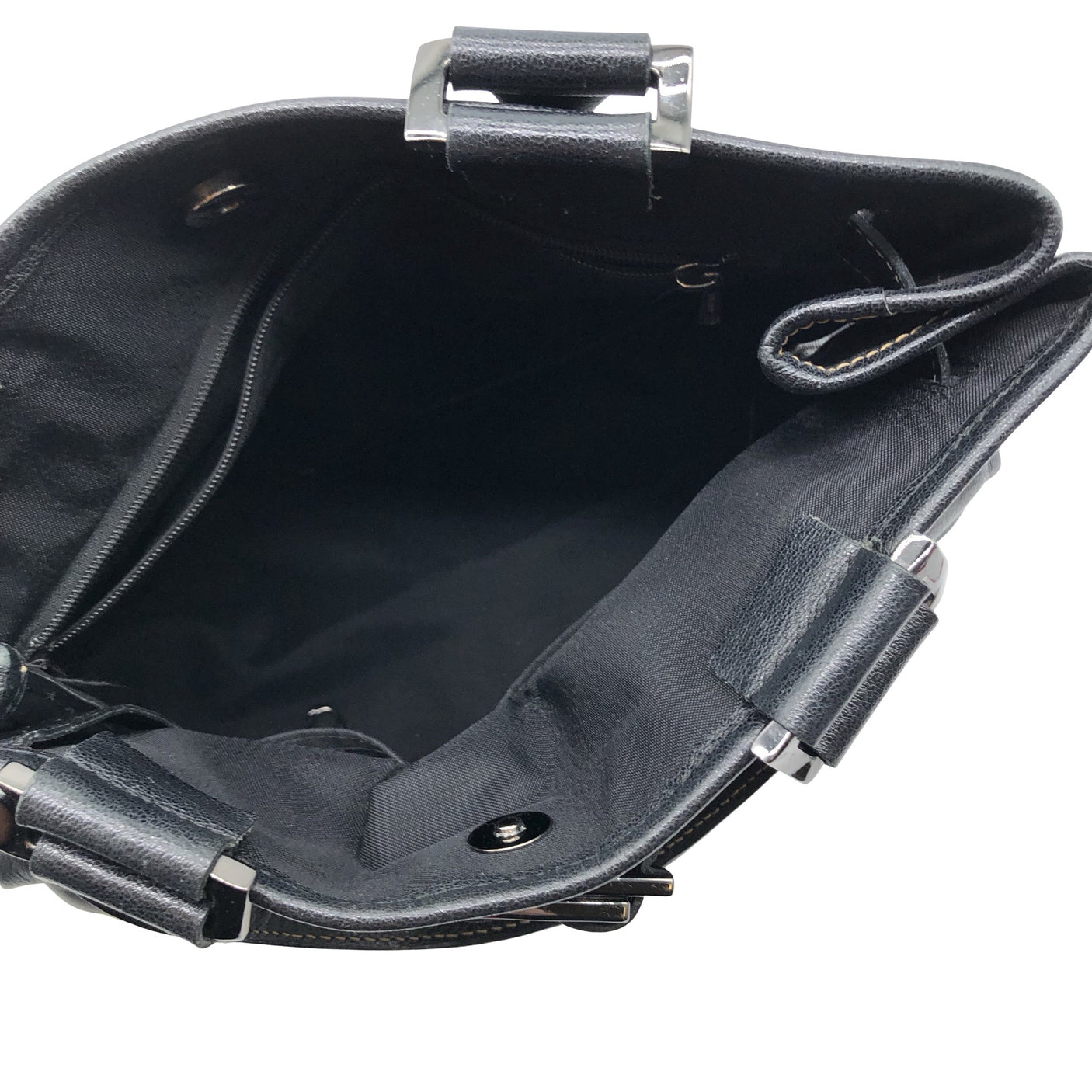 Naisten Longchamp - Käsilaukku, koko Midi - Musta (5)