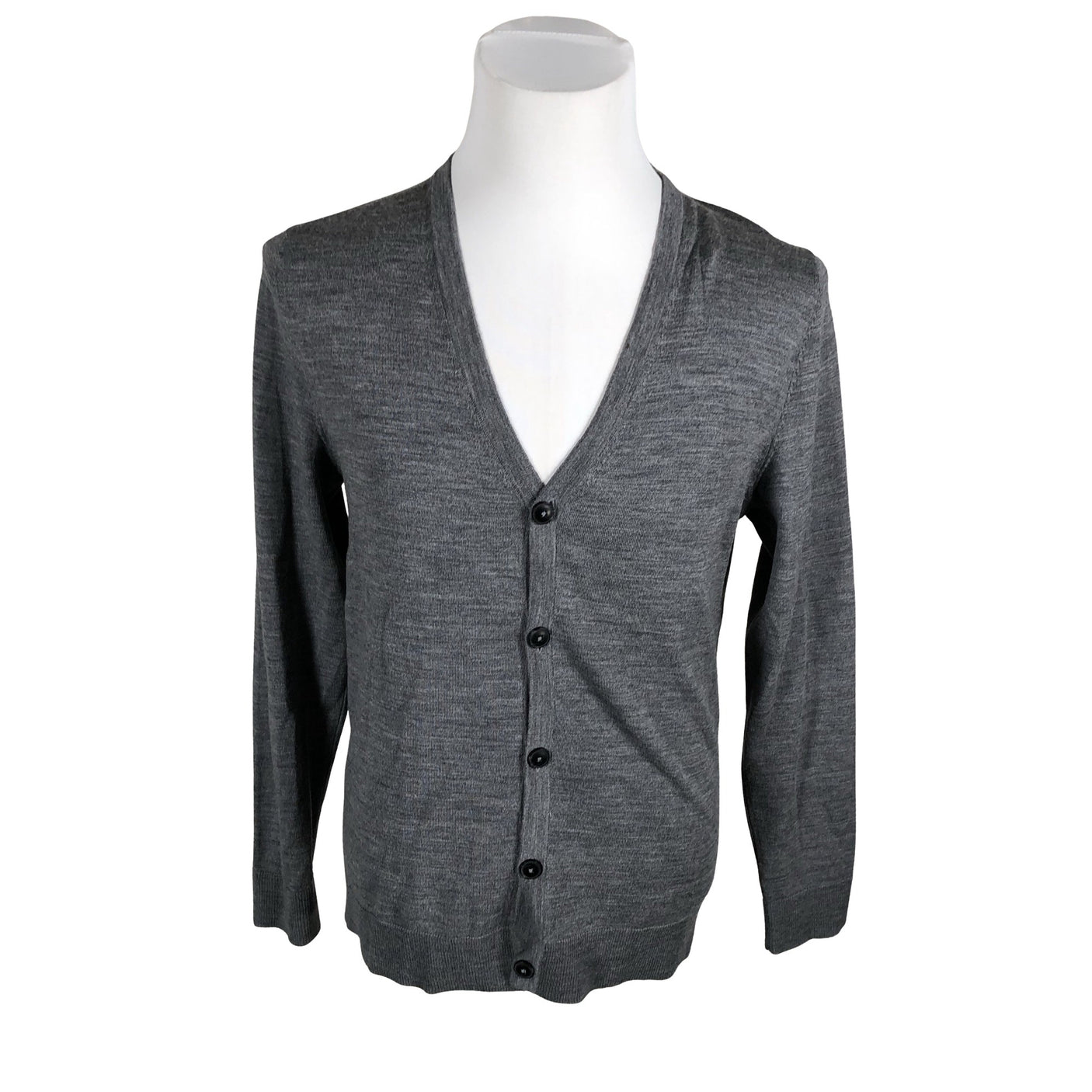 Miesten Jack & Jones - Neuletakki, koko L - Harmaa (1)