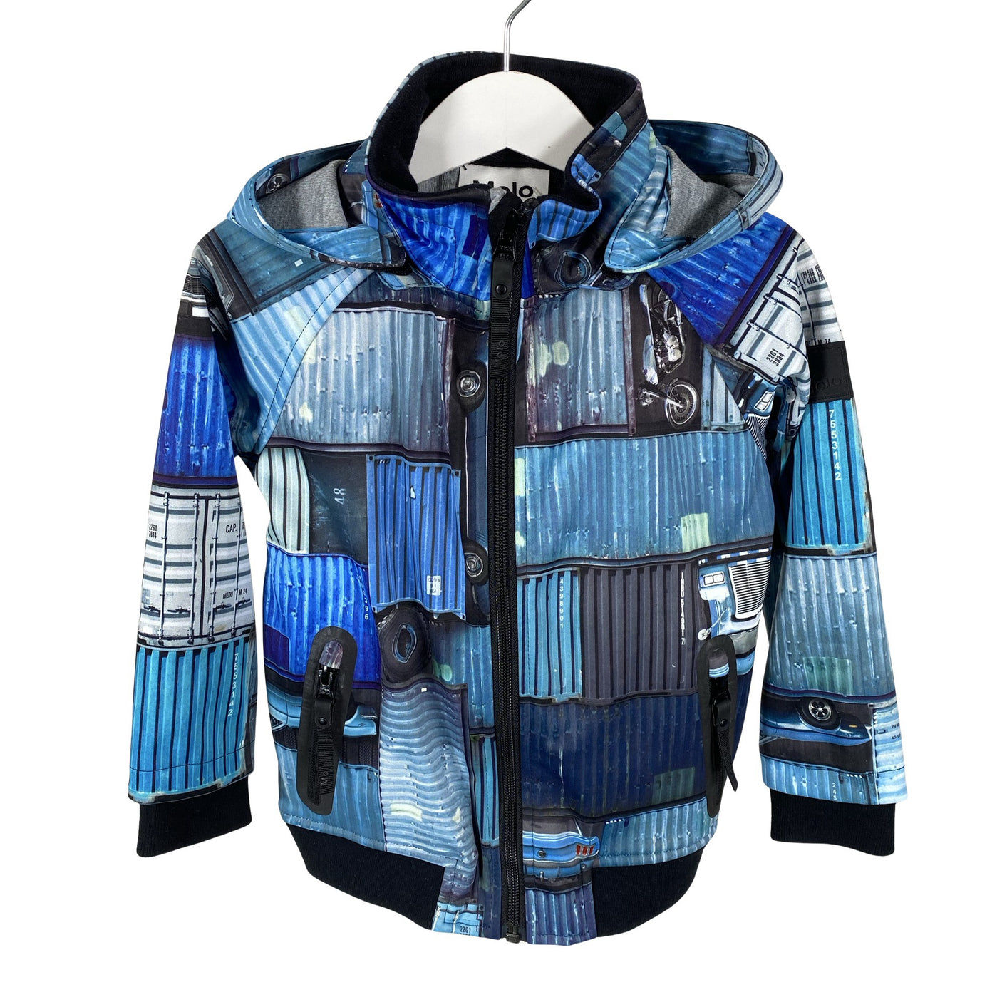 Poikien Molo Kids - Softshell-takki, koko 92 - 98 - Sininen (1)