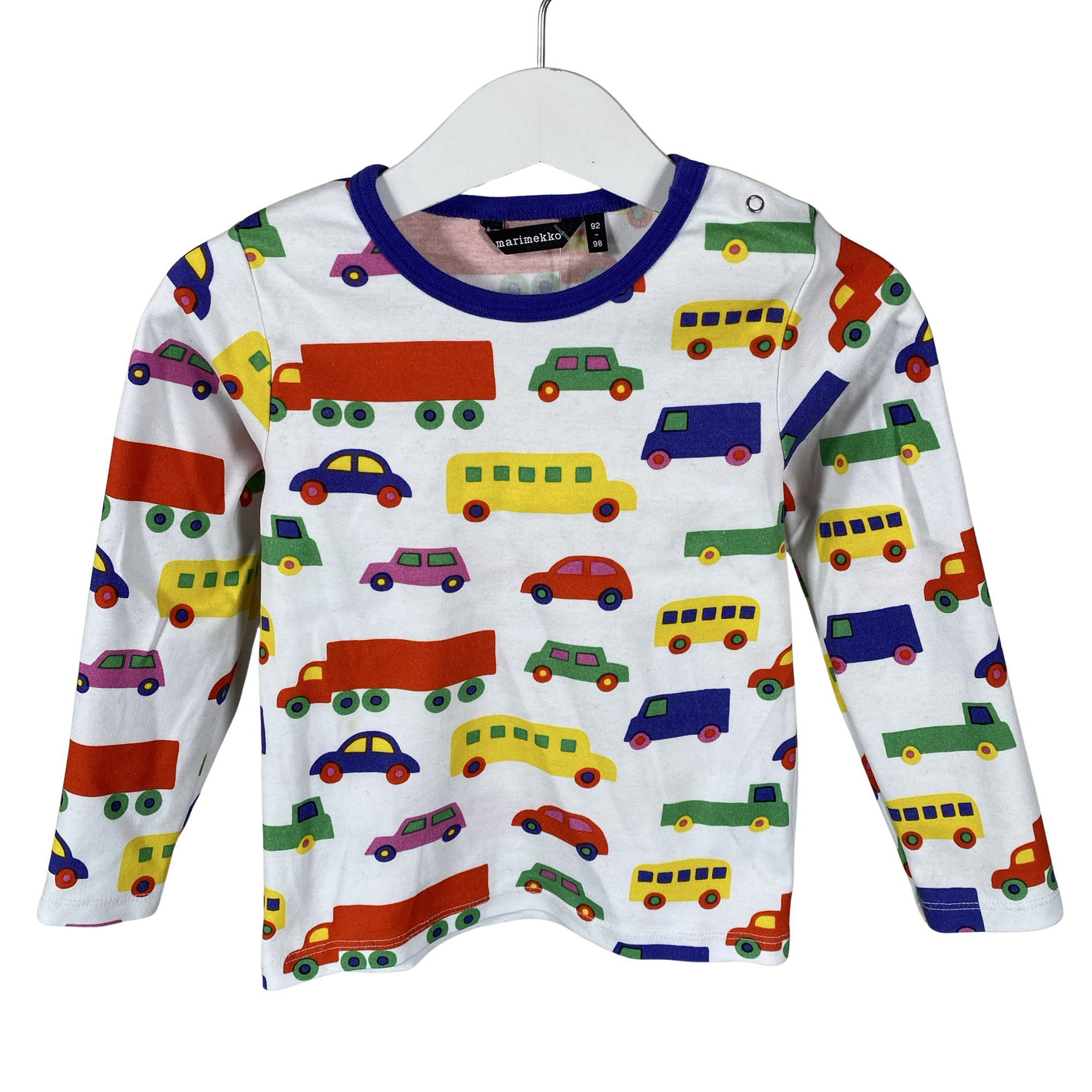 Unisex Marimekko - Trikoopaita, koko 92 - 98 - Valkoinen (1)
