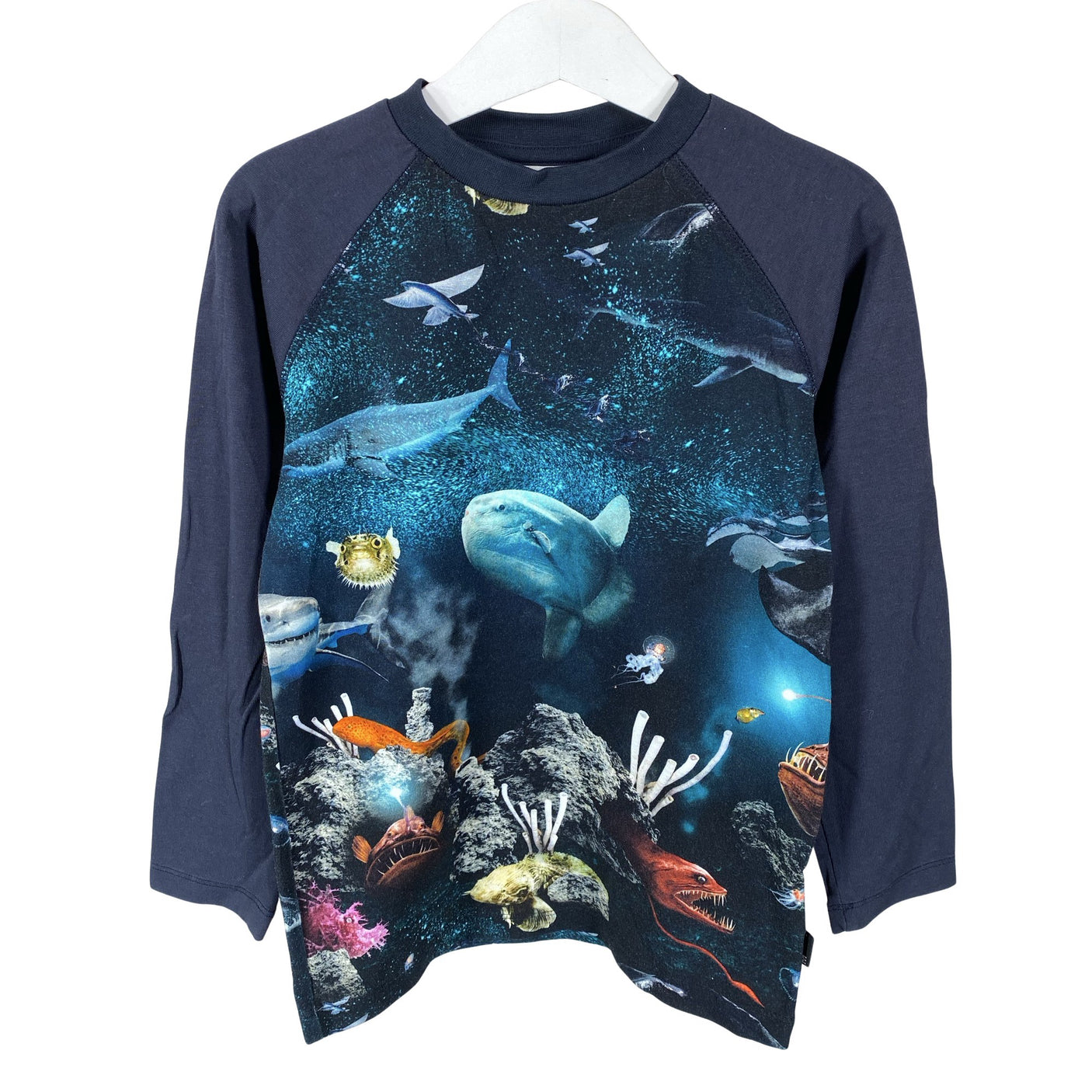Unisex Molo Kids - Trikoopaita, koko 110 - 116 - Sininen (1)