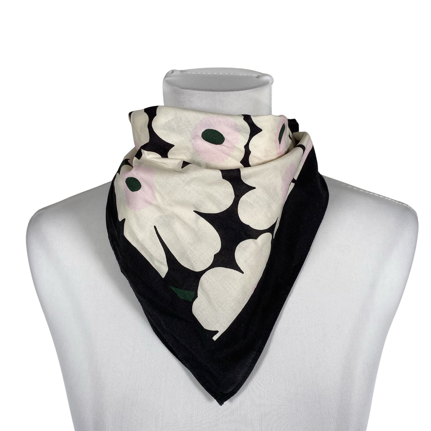 Naisten Marimekko - Huivi, koko Mini - Musta (1)