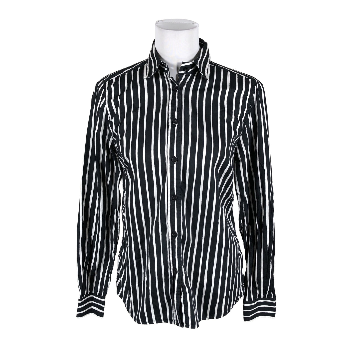 Naisten Marimekko - Kauluspaita, koko 38 - Musta (2)