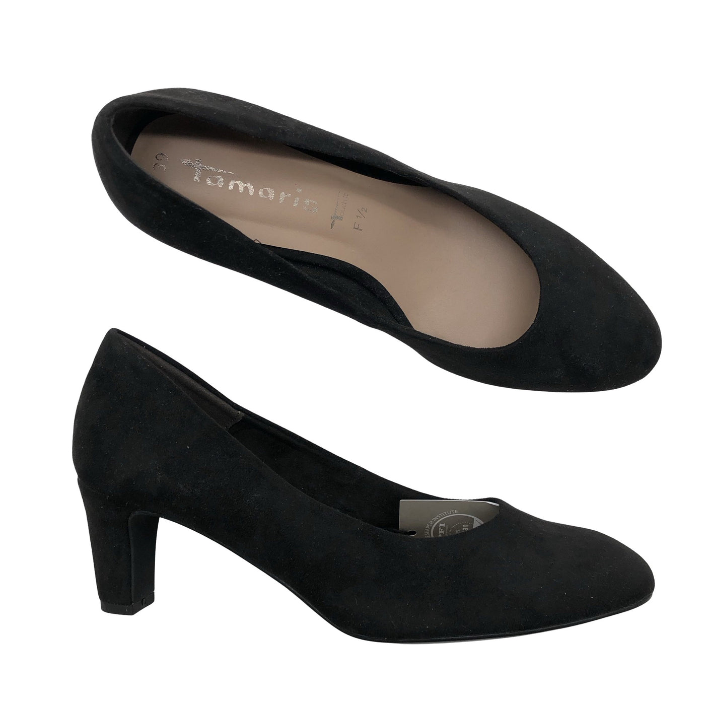 Naisten Tamaris - Korkokengät, koko 39 - Musta (1)