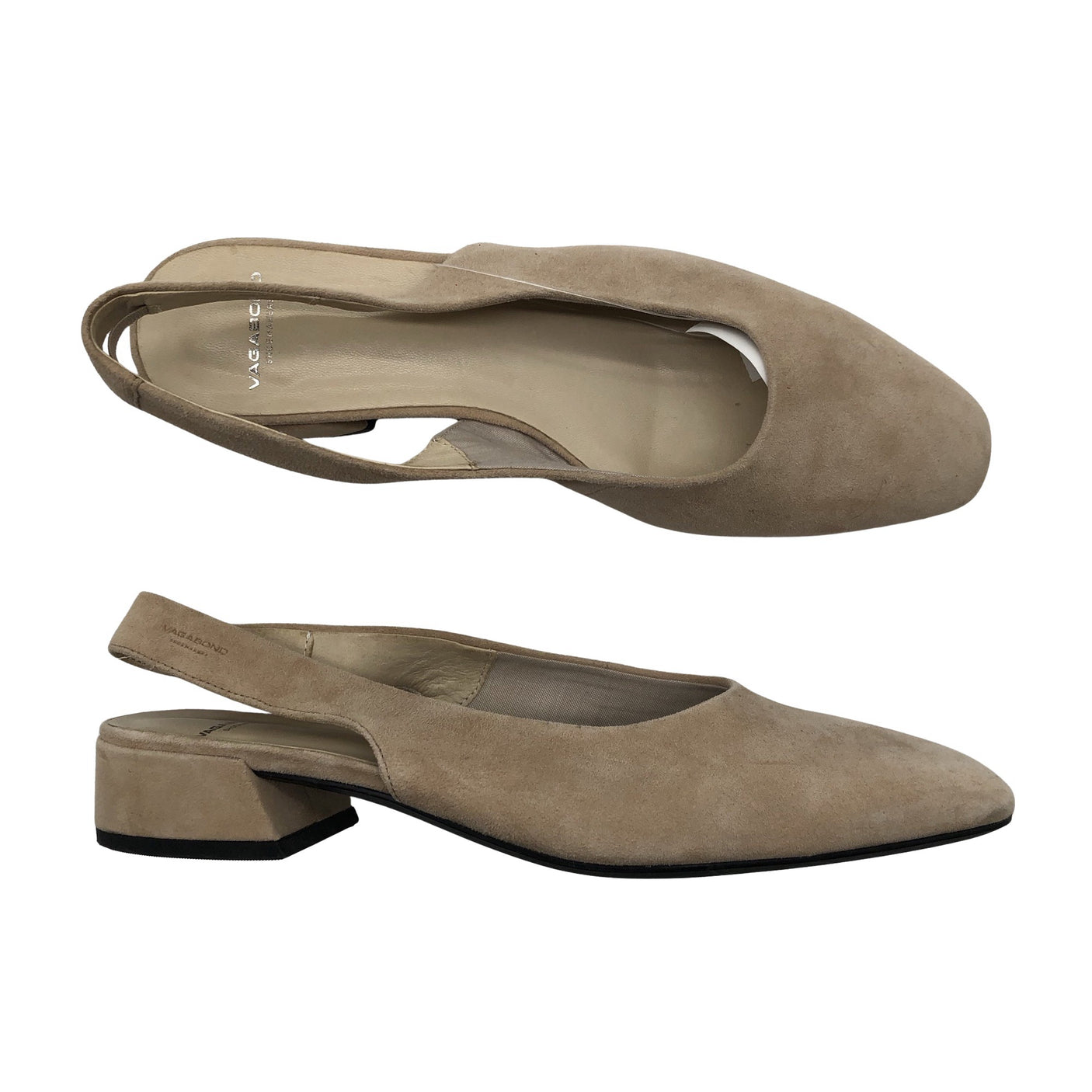 Naisten Vagabond - Korkokengät, koko 39 - Beige (2)