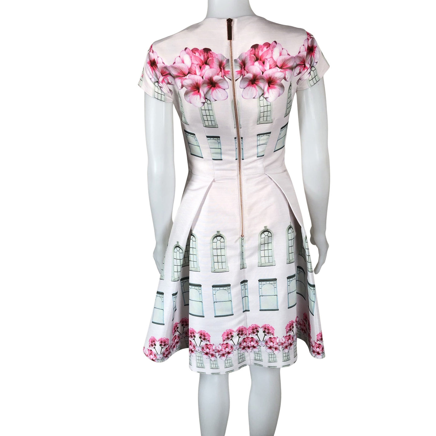 Naisten Ted Baker - Juhlamekko, koko 34 - Valkoinen (2)