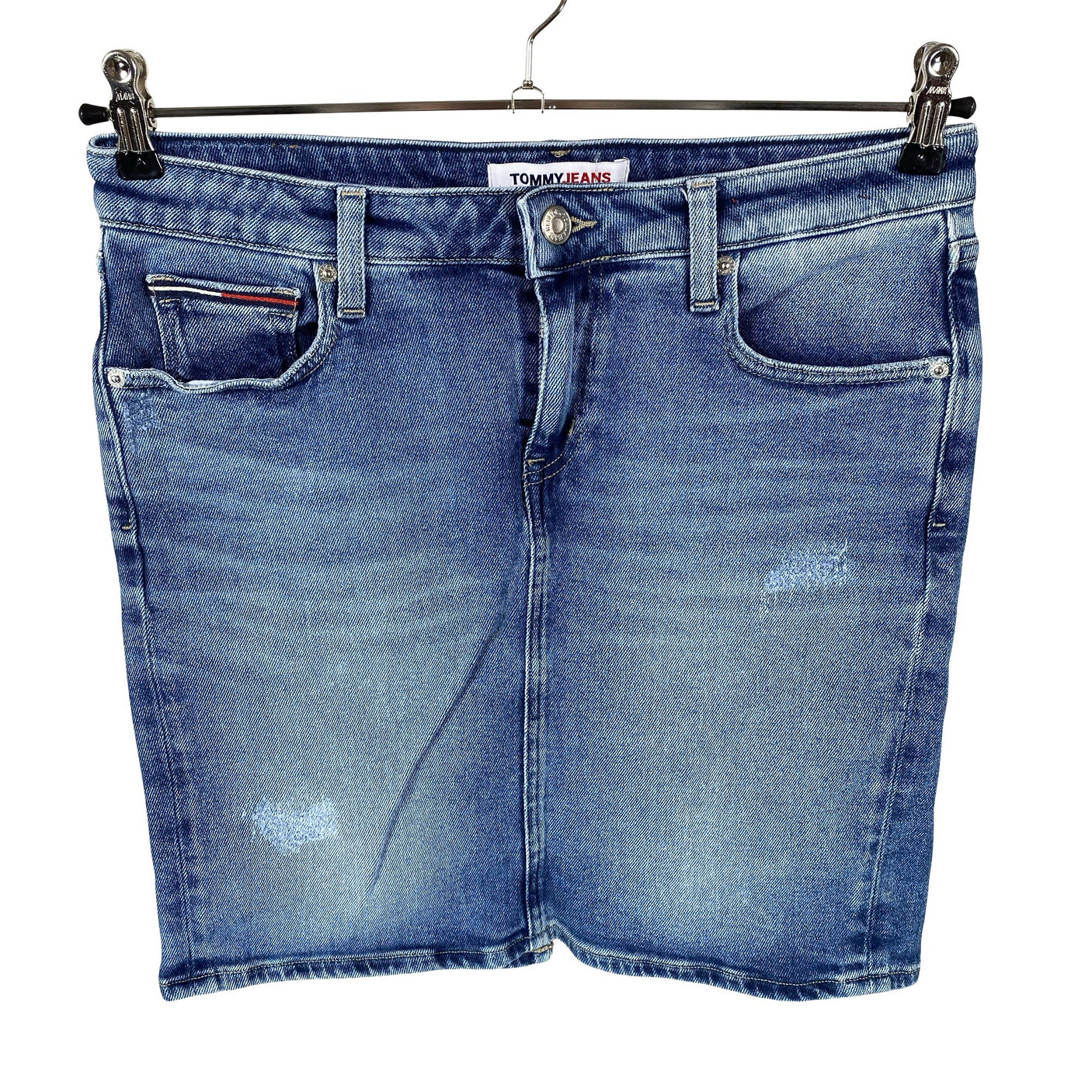 Naisten Tommy Jeans (Tommy Hilfiger) - Farkkuhame, koko W27 - Sininen (1)