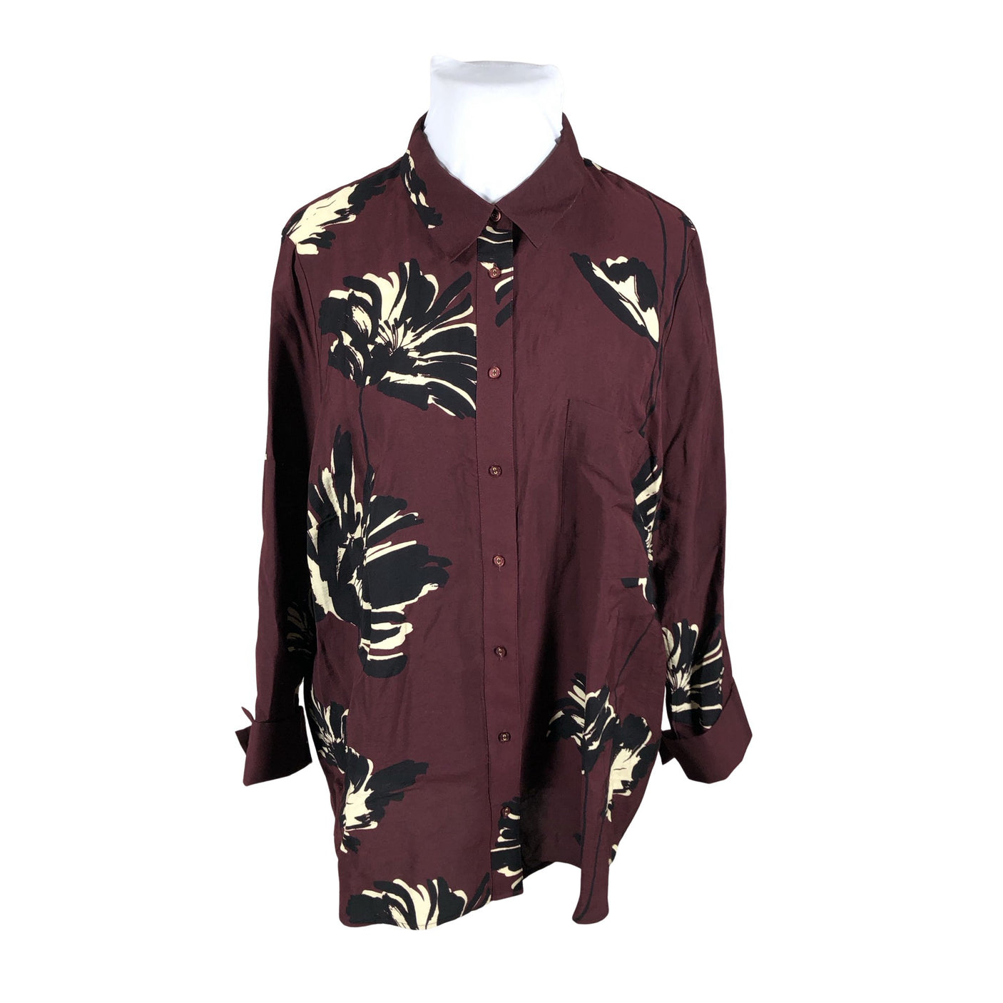 Naisten Next - Pusero, koko 48 - Viininpunainen (1)